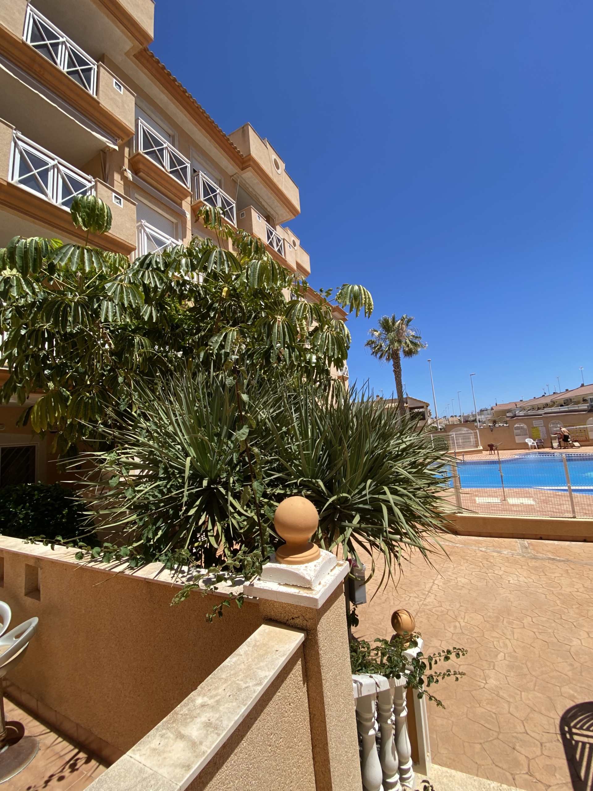 IMG_0562 2 Bedroom / 2 Bathroom Apartment * Very popular Development * San Pedro del Pinatar * 10 minutes walk to the local beach * Shared Pool / Jacuzzi * Rooftop Solarium with BBQ facilities * Excellent Views €139,995 *