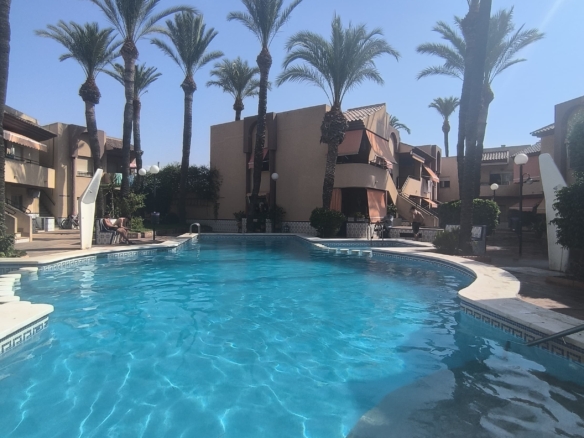 2 Bedroom Townhouse * Lo Pagan * 10 minute walk to the local Beach * Private Parking * Communal Pool * Close to many amenities * Excellent location * €161,000