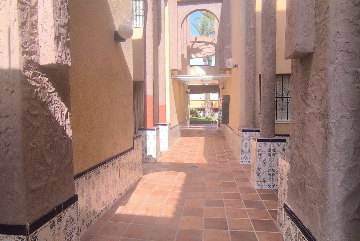2 Bedroom Townhouse * Lo Pagan * 10 minute walk to the local Beach * Private Parking * Communal Pool * Close to many amenities * Excellent location * €161,000