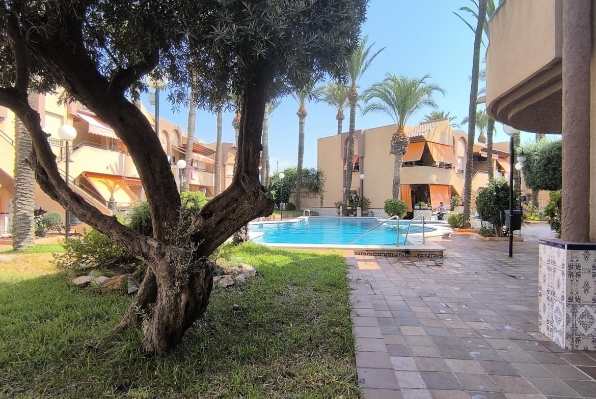 2 Bedroom Townhouse * Lo Pagan * 10 minute walk to the local Beach * Private Parking * Communal Pool * Close to many amenities * Excellent location * €161,000