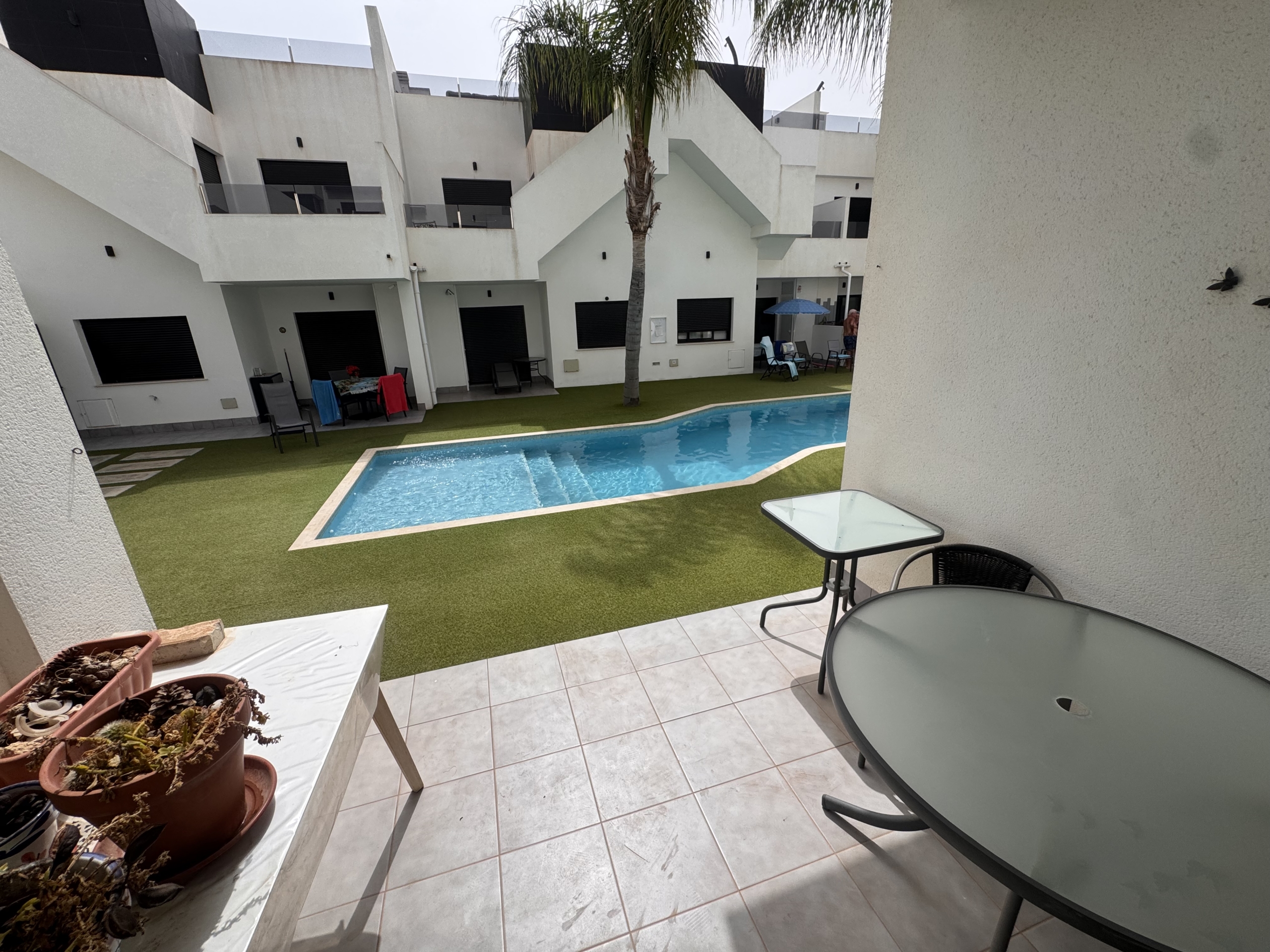 IMG_7678 Immaculate Ground Floor Modern Apartment * 2 Bedroom / 2 Bathroom * Very Popular area Near Castelar College San Pedro / Lo Pagan * Playamar IV * Swimming Pool * Private Parking * Only €199,995 ***