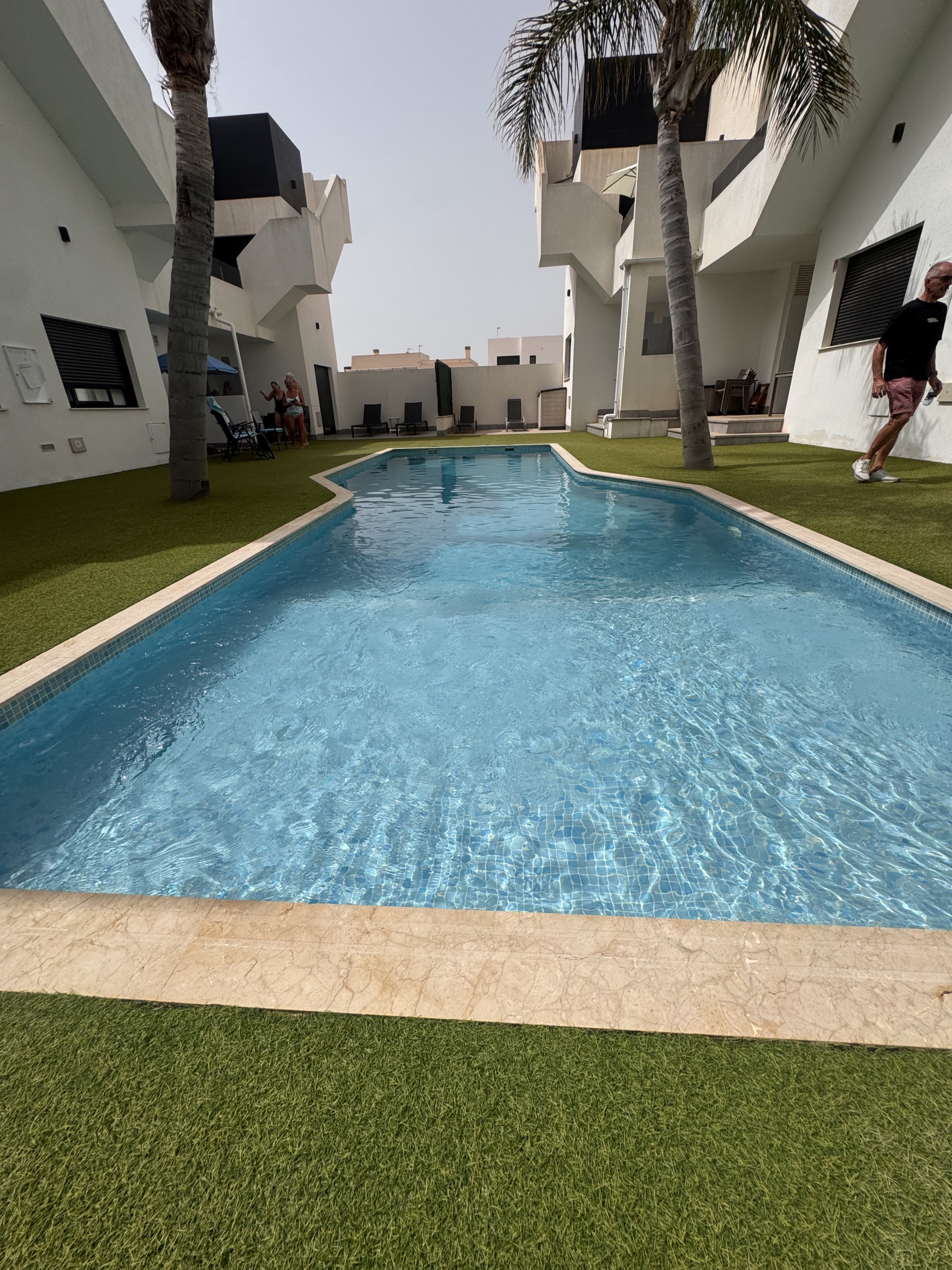 IMG_7686 Immaculate Ground Floor Modern Apartment * 2 Bedroom / 2 Bathroom * Very Popular area Near Castelar College San Pedro / Lo Pagan * Playamar IV * Swimming Pool * Private Parking * Only €199,995 ***