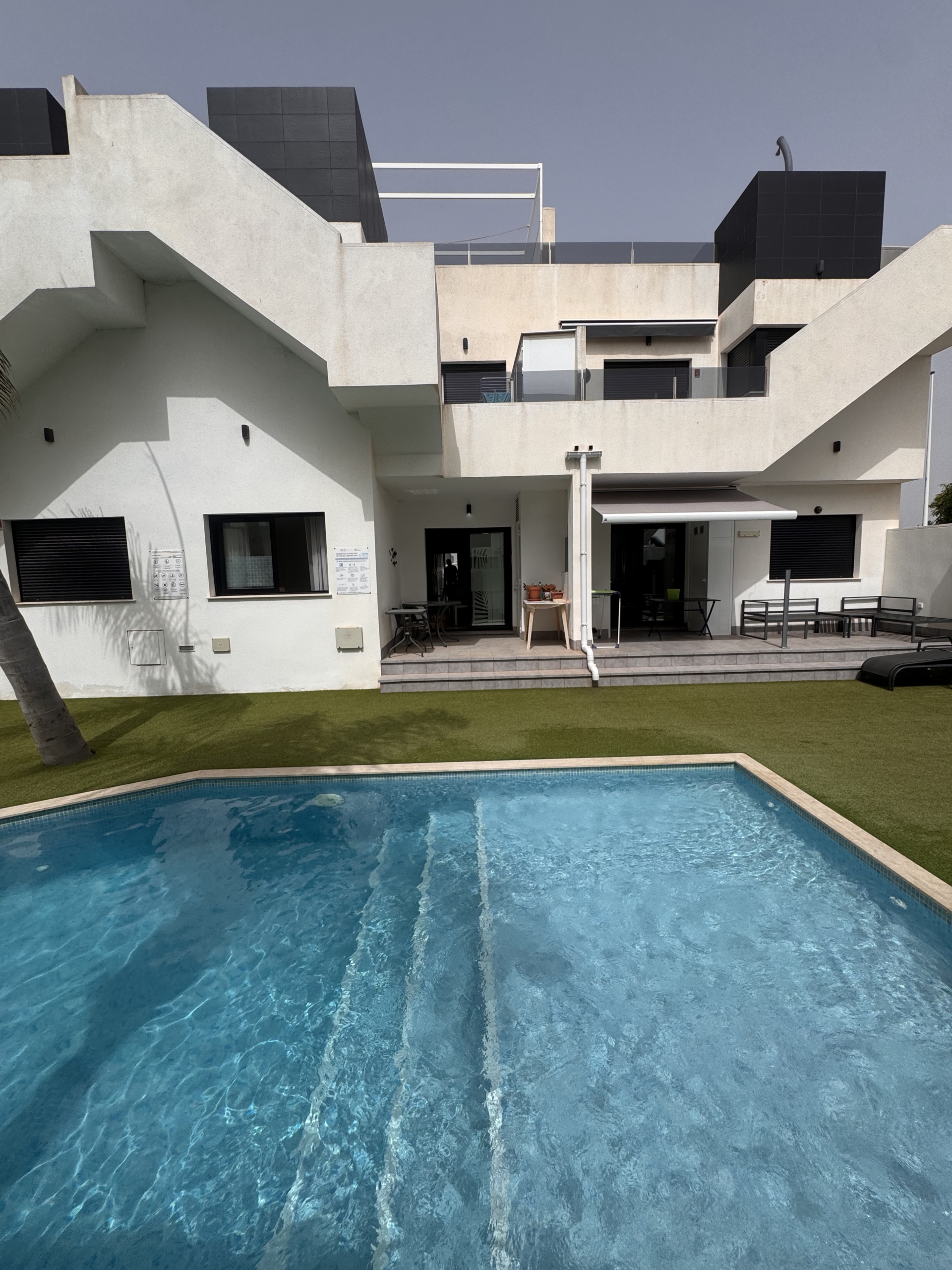 IMG_7689 Immaculate Ground Floor Modern Apartment * 2 Bedroom / 2 Bathroom * Very Popular area Near Castelar College San Pedro / Lo Pagan * Playamar IV * Swimming Pool * Private Parking * Only €199,995 ***
