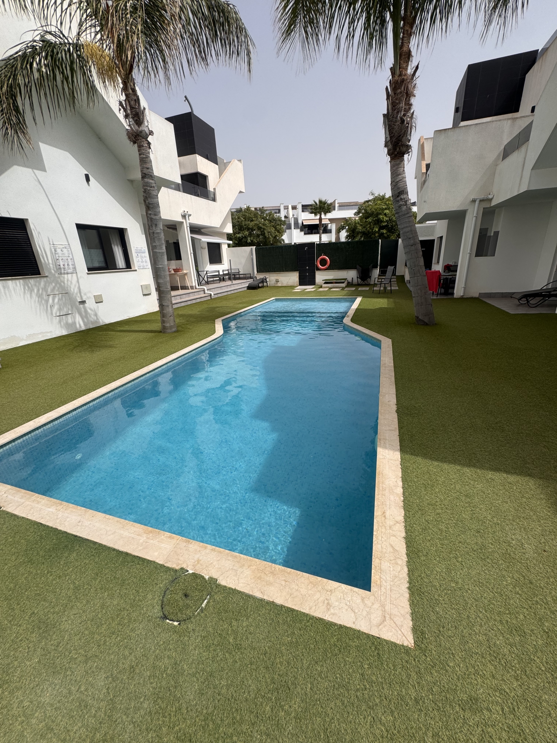 IMG_7690 Immaculate Ground Floor Modern Apartment * 2 Bedroom / 2 Bathroom * Very Popular area Near Castelar College San Pedro / Lo Pagan * Playamar IV * Swimming Pool * Private Parking * Only €199,995 ***