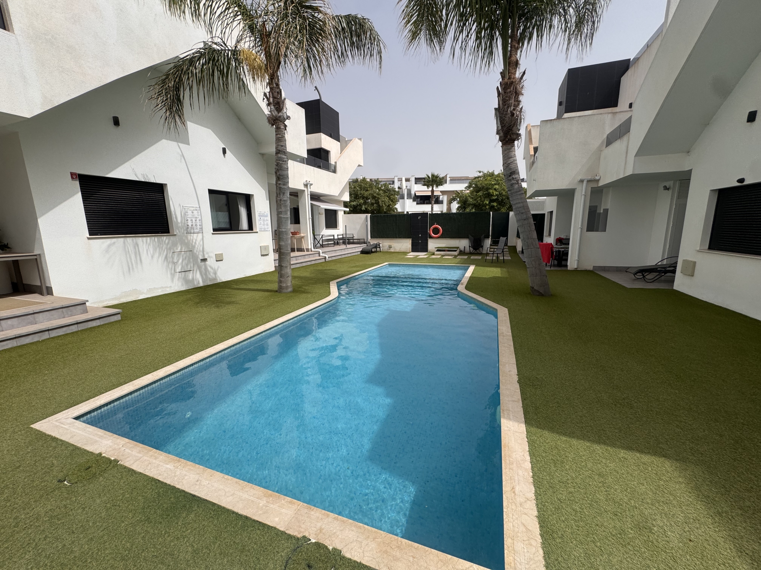 IMG_7692 Immaculate Ground Floor Modern Apartment * 2 Bedroom / 2 Bathroom * Very Popular area Near Castelar College San Pedro / Lo Pagan * Playamar IV * Swimming Pool * Private Parking * Only €199,995 ***