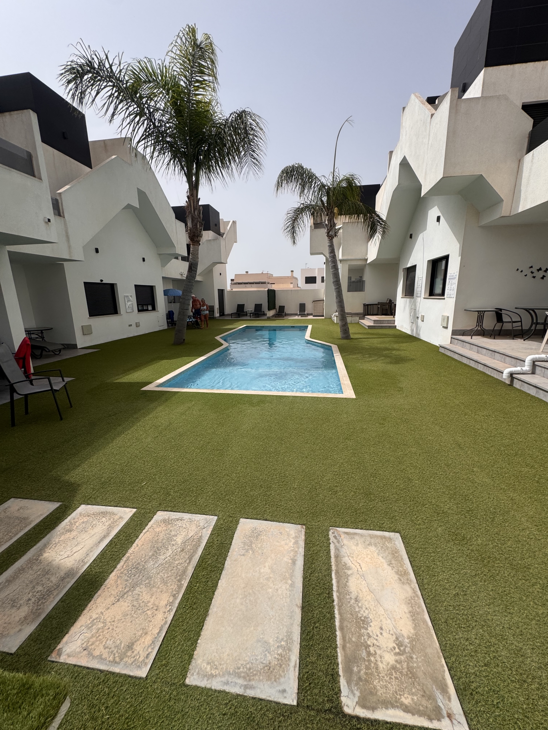 IMG_7695 Immaculate Ground Floor Modern Apartment * 2 Bedroom / 2 Bathroom * Very Popular area Near Castelar College San Pedro / Lo Pagan * Playamar IV * Swimming Pool * Private Parking * Only €199,995 ***