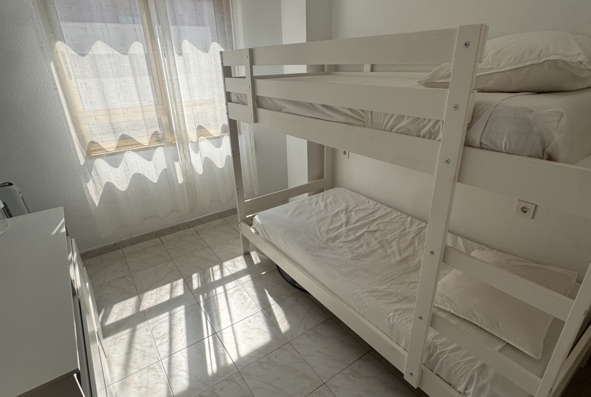 Fabulous Opportunity * 4 Bedroom Apartment * 150 Meters from The Beautiful Local Beach * With Transferable Tourist Licence * Includes Private Parking * Immaculate Condition * Excellent Location * Only €134,995 *