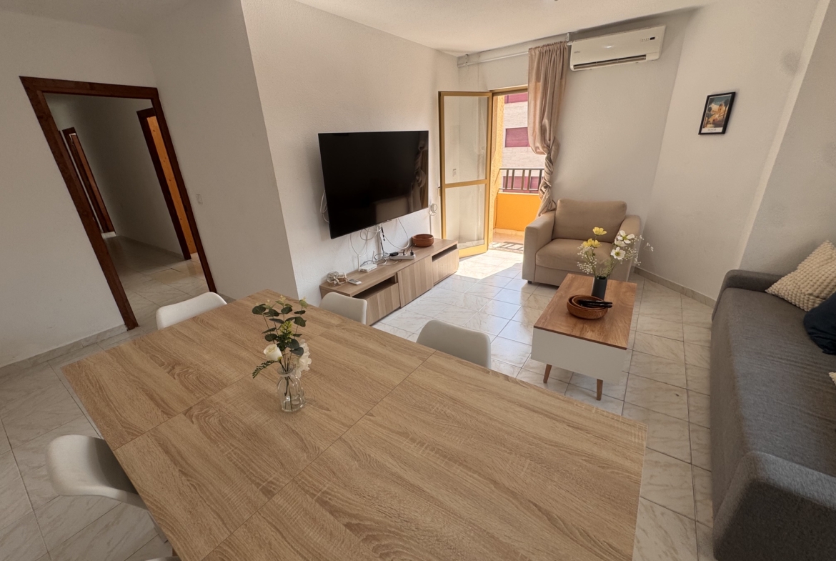 Fabulous Opportunity * 4 Bedroom Apartment * 150 Meters from The Beautiful Local Beach * With Transferable Tourist Licence * Includes Private Parking * Immaculate Condition * Excellent Location * Only €134,995 *