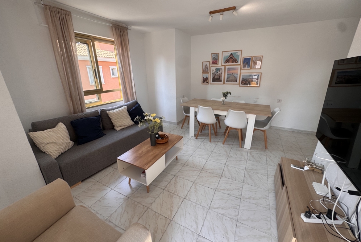 Fabulous Opportunity * 4 Bedroom Apartment * 150 Meters from The Beautiful Local Beach * With Transferable Tourist Licence * Includes Private Parking * Immaculate Condition * Excellent Location * Only €134,995 *