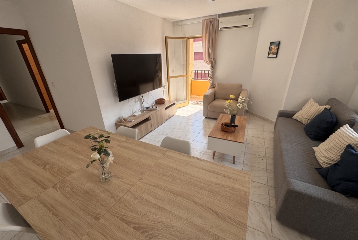 Fabulous Opportunity * 4 Bedroom Apartment * 150 Meters from The Beautiful Local Beach * With Transferable Tourist Licence * Includes Private Parking * Immaculate Condition * Excellent Location * Only €134,995 *