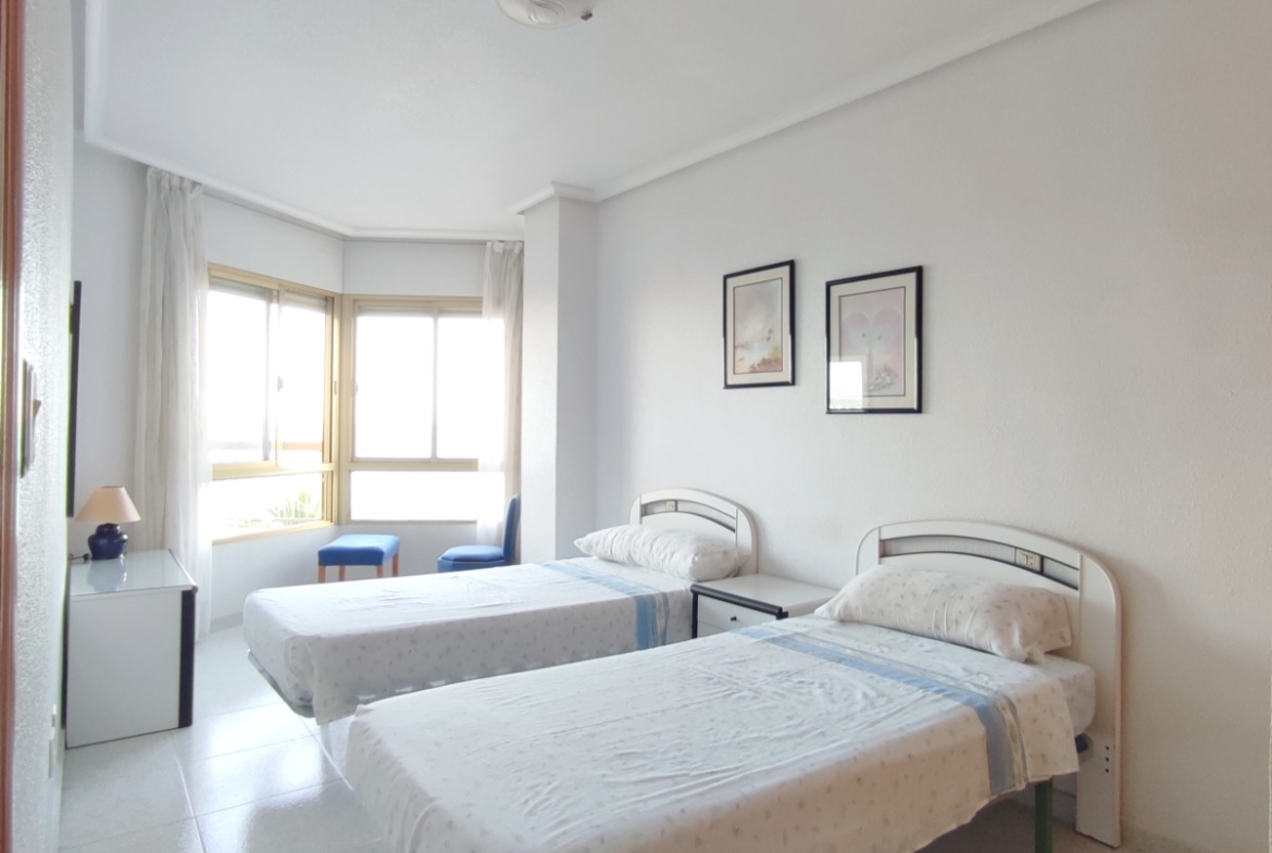 3 Bedroom * 2 Bathroom * Apartment First line to the beach * Lo Pagan * Excellent Views * Parking & Elevator * €259,900*