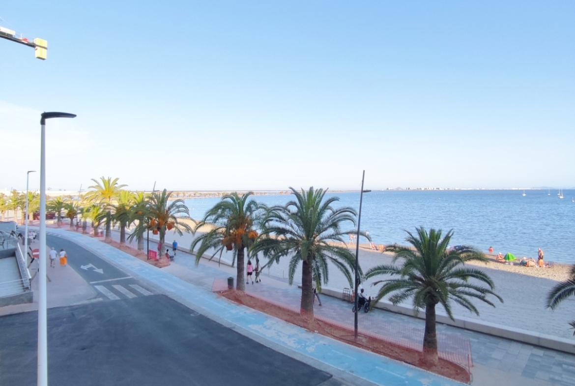 3 Bedroom * 2 Bathroom * Apartment First line to the beach * Lo Pagan * Excellent Views * Parking & Elevator * €259,900*