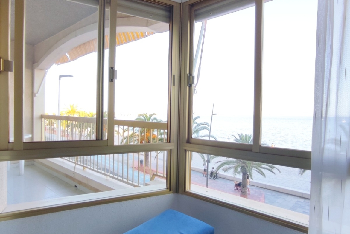 3 Bedroom * 2 Bathroom * Apartment First line to the beach * Lo Pagan * Excellent Views * Parking & Elevator * €259,900*