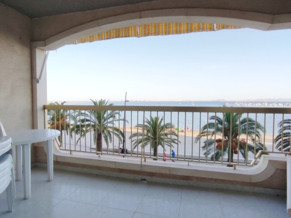 3 Bedroom * 2 Bathroom * Apartment First line to the beach * Lo Pagan * Excellent Views * Parking & Elevator * €259,900*