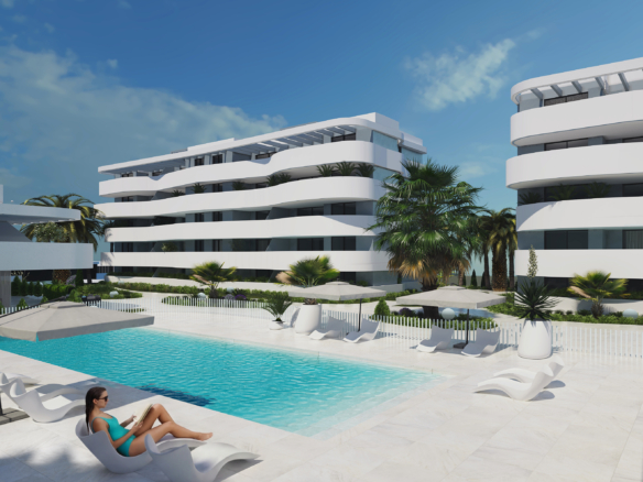 Mirador de La Salina * SALISOL RESORT * GUARDAMAR  del Segura *MODERN LUXURY APARTMENTS UP TO 235 M2 WITH TERRACES. 10 MINUTES FROM BEACH. DIRECT FROM DEVELOPER, IN EL RASO – GUARDAMAR, COSTA BLANCA. SPAIN.
