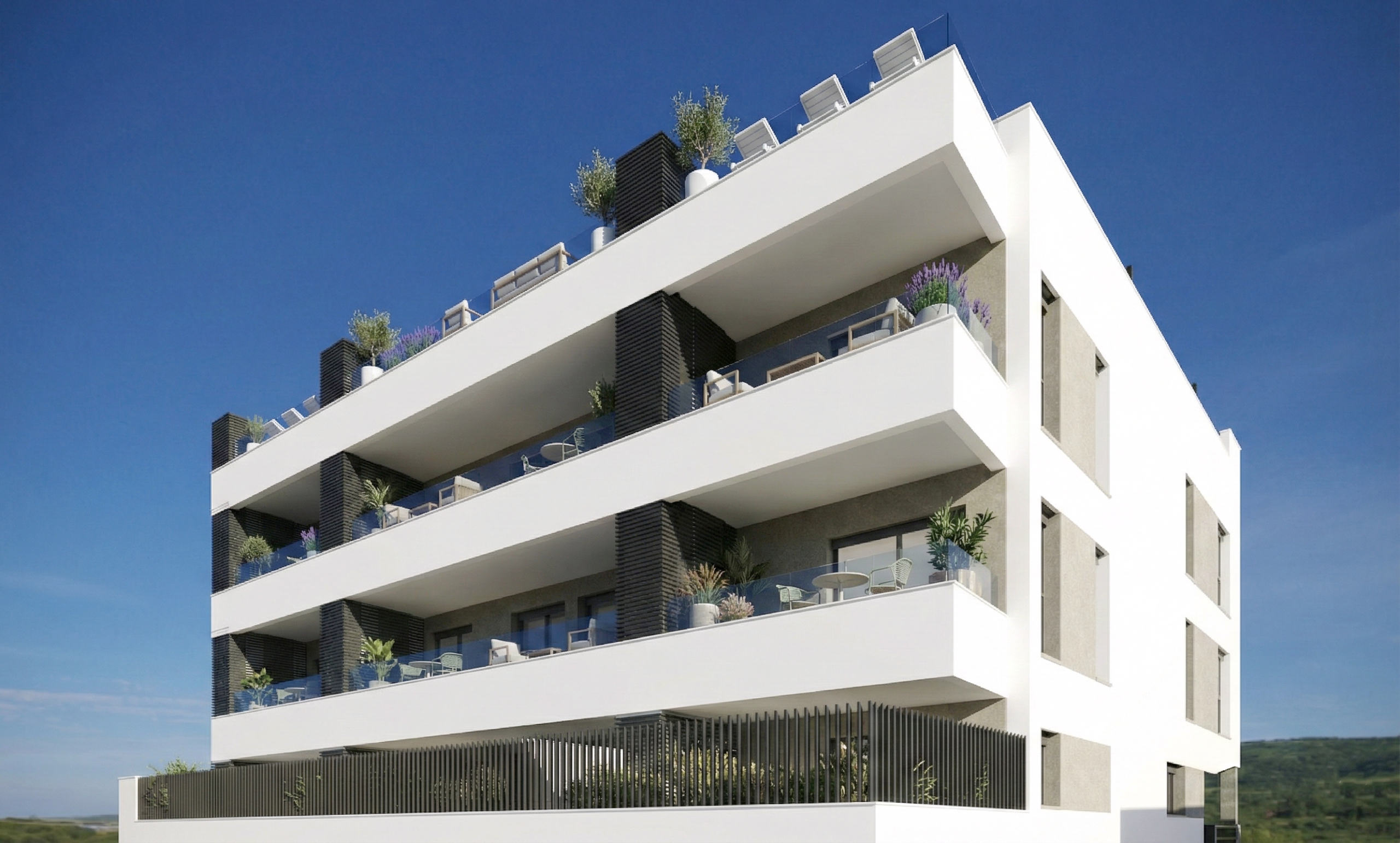 Mirador de Benijófar is an exclusive boutique new-build residential development featuring just nine modern apartments in the heart of Benijófar on the Costa Blanca * From just €249,900*
