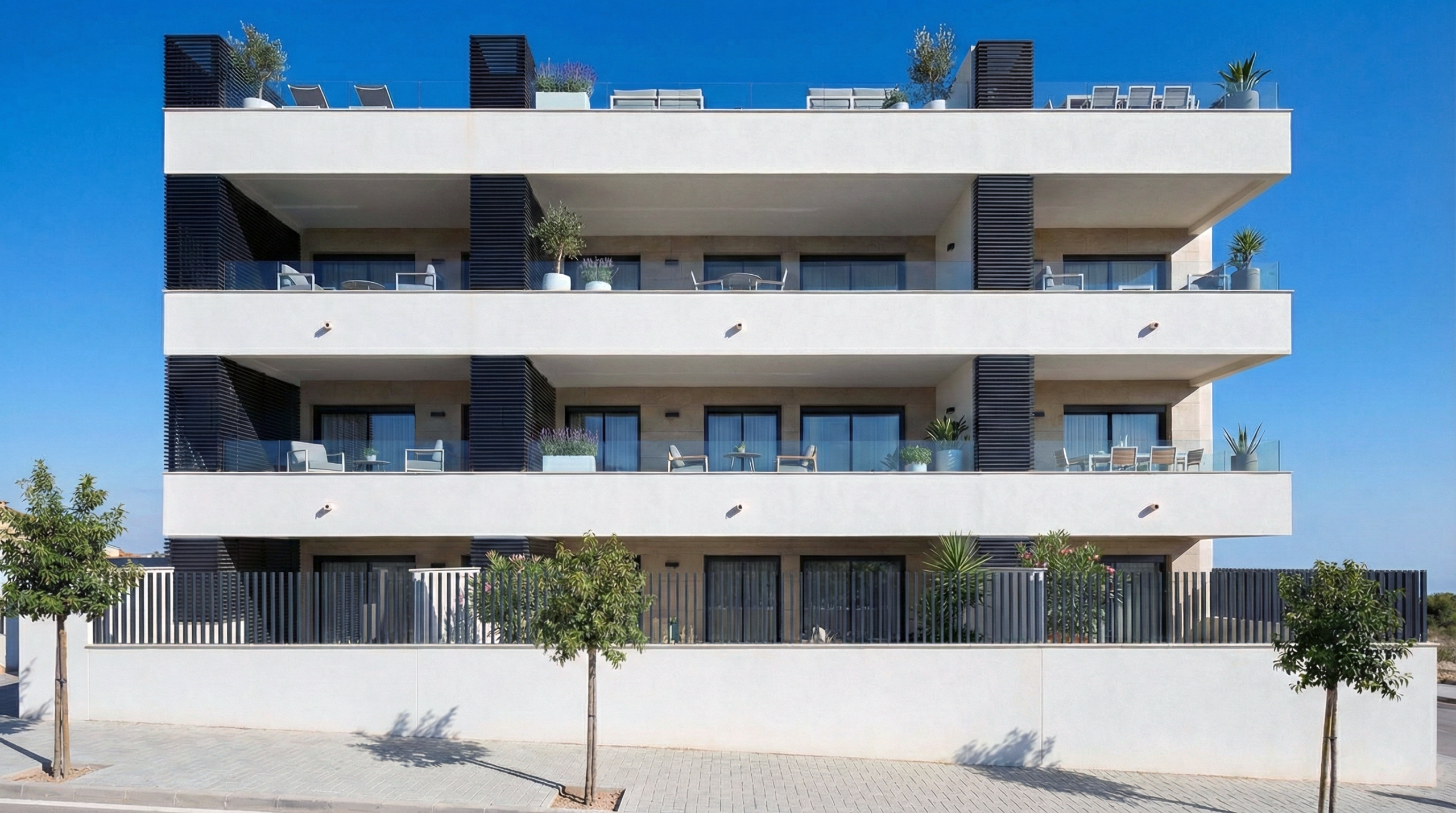 Mirador de Benijófar is an exclusive boutique new-build residential development featuring just nine modern apartments in the heart of Benijófar on the Costa Blanca * From just €249,900*