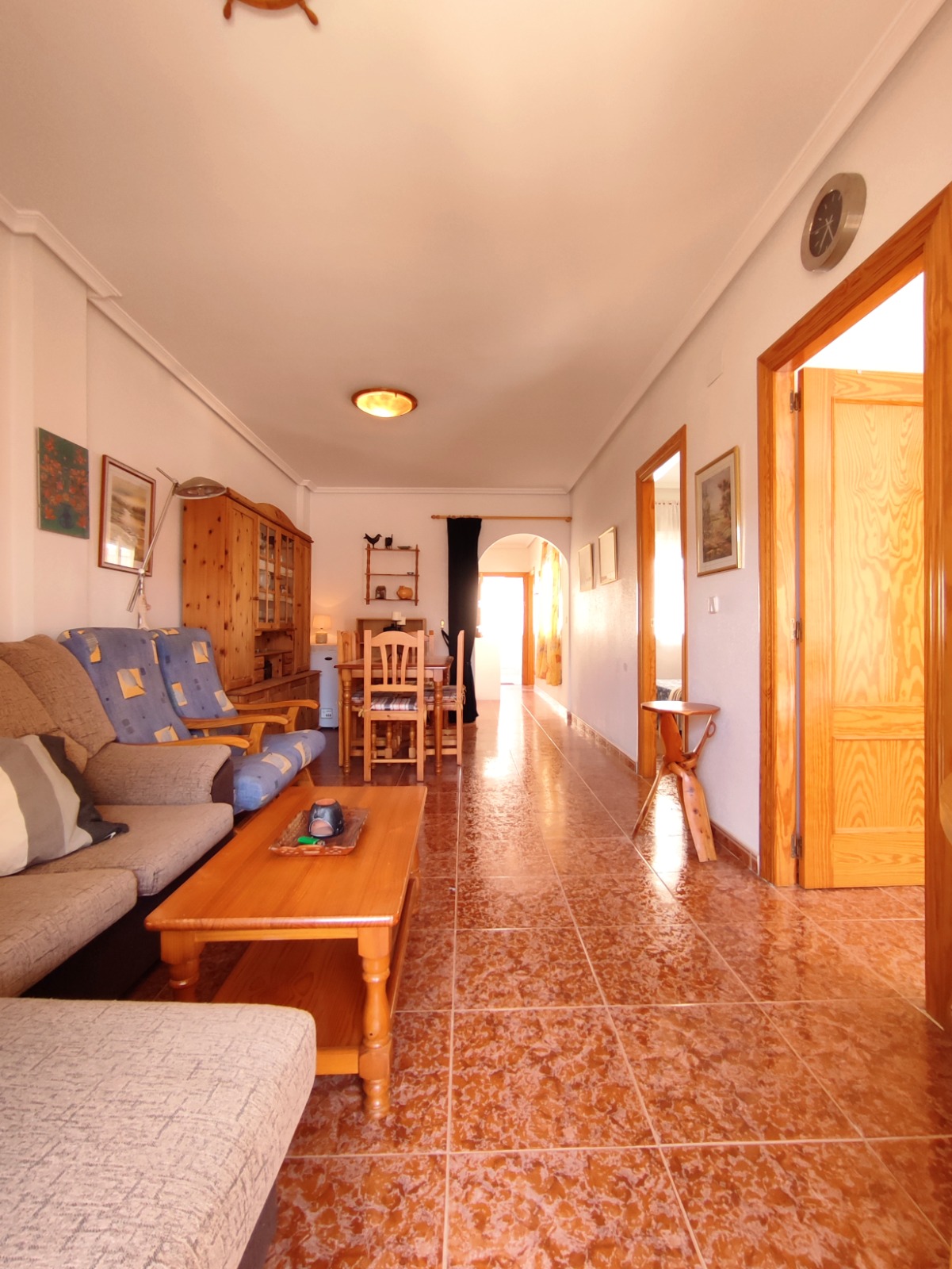 2 Bedroom / 1 Bathroom Apartment *2nd floor with lift and balcony * Only 250 meters from the local beach * €136,995 * Lo Pagan *