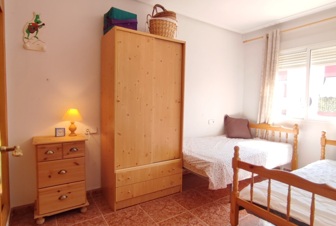 2 Bedroom / 1 Bathroom Apartment *2nd floor with lift and balcony * Only 250 meters from the local beach * €136,995 * Lo Pagan *