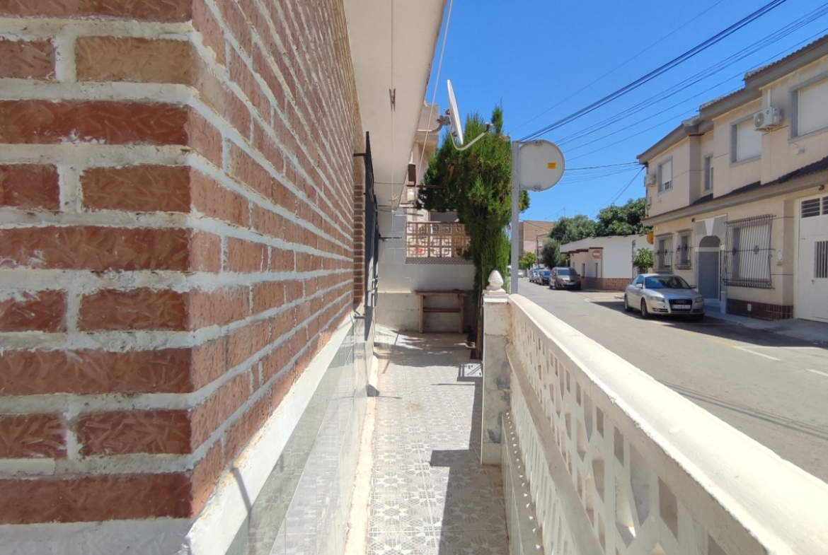 Semi Detached Ground Floor Bungalow * Lo Pagan * 700 meters from the Beach * Excellent Condition * Residential Location * 3 Bedrooms / 1 Bathroom only €119,500*