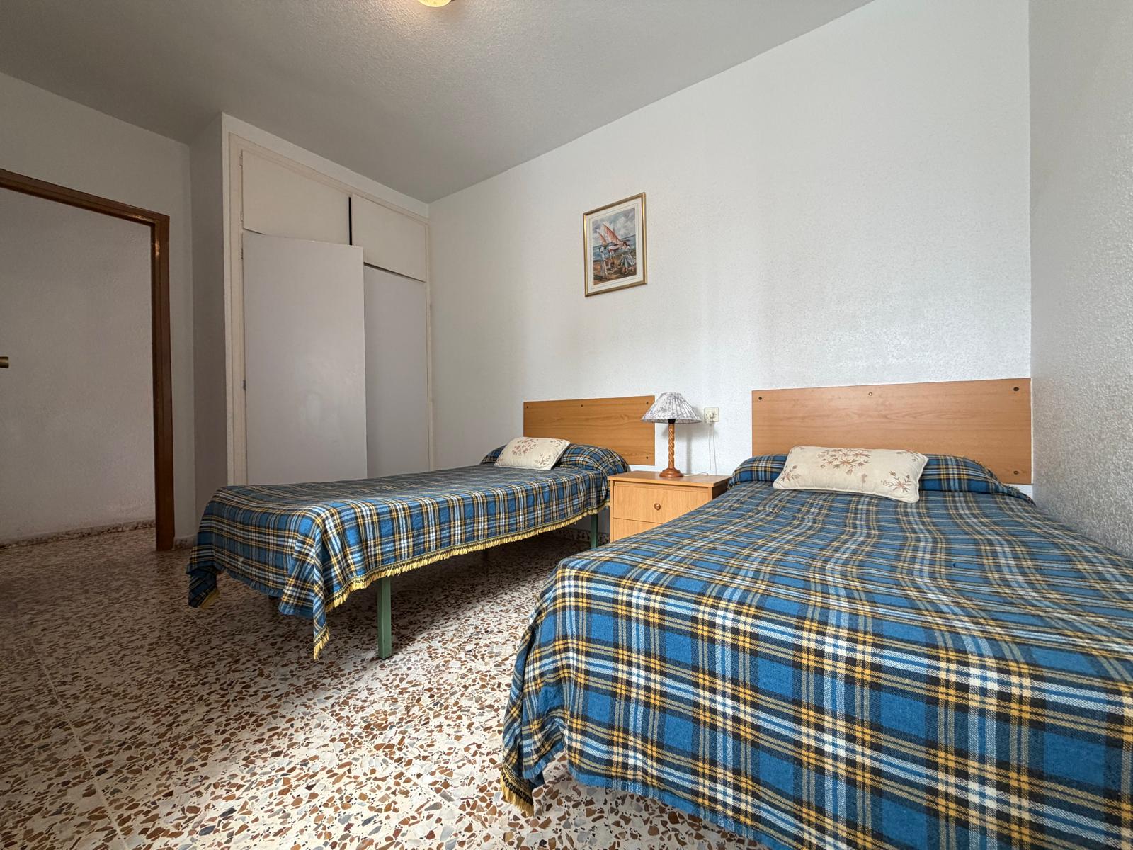 2 Beds / 1 Bath * Apartment with Garage * €110,000 * Lo Pagan *80 meters to the beach *Private Parking *