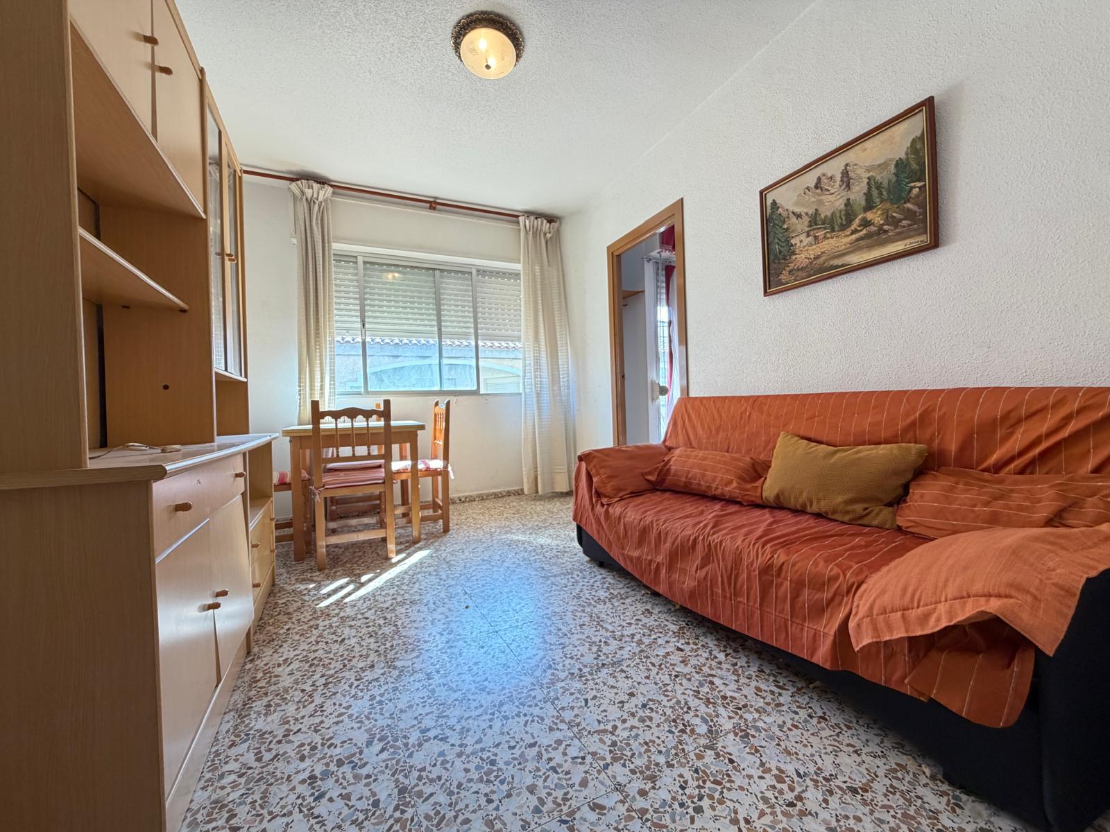 2 Beds / 1 Bath * Apartment with Garage * €110,000 * Lo Pagan *80 meters to the beach *Private Parking *