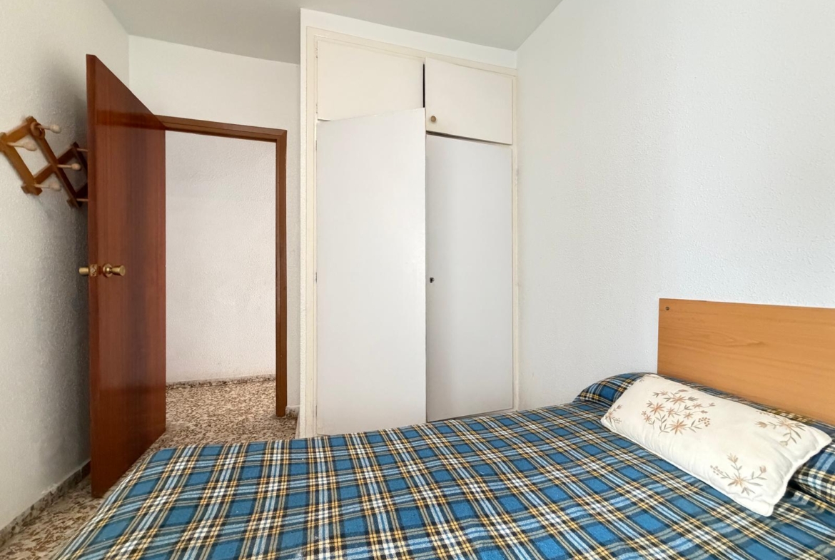 2 Beds / 1 Bath * Apartment with Garage * €110,000 * Lo Pagan *80 meters to the beach *Private Parking *
