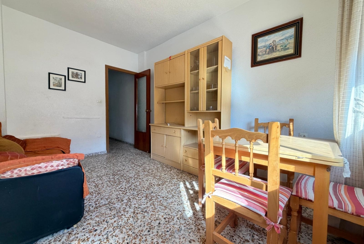 2 Beds / 1 Bath * Apartment with Garage * €110,000 * Lo Pagan *80 meters to the beach *Private Parking *