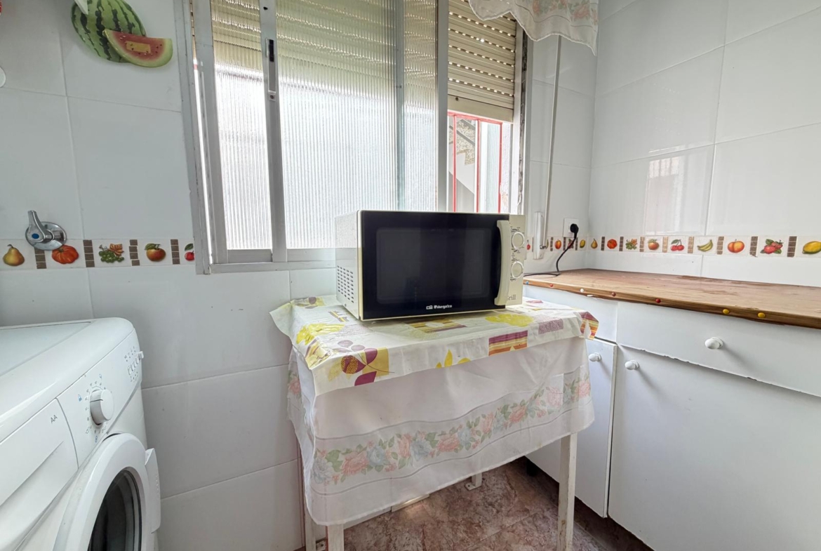 2 Beds / 1 Bath * Apartment with Garage * €110,000 * Lo Pagan *80 meters to the beach *Private Parking *