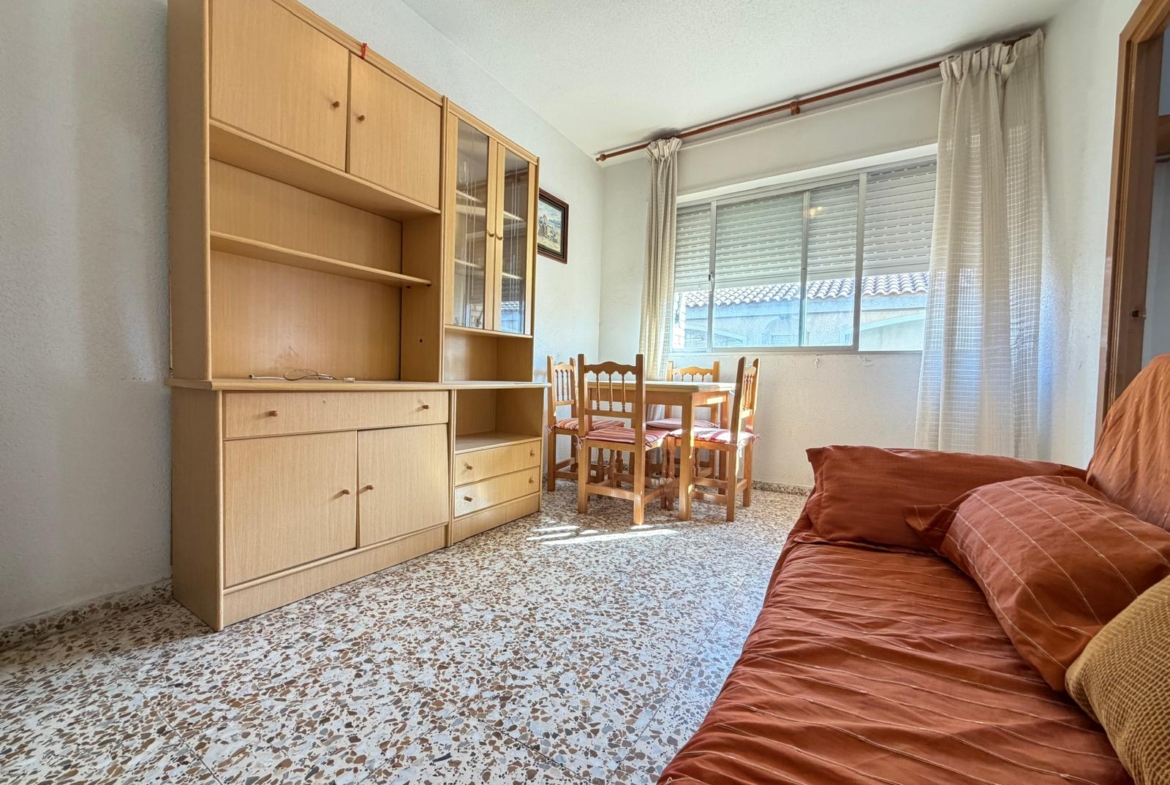2 Beds / 1 Bath * Apartment with Garage * €110,000 * Lo Pagan *80 meters to the beach *Private Parking *