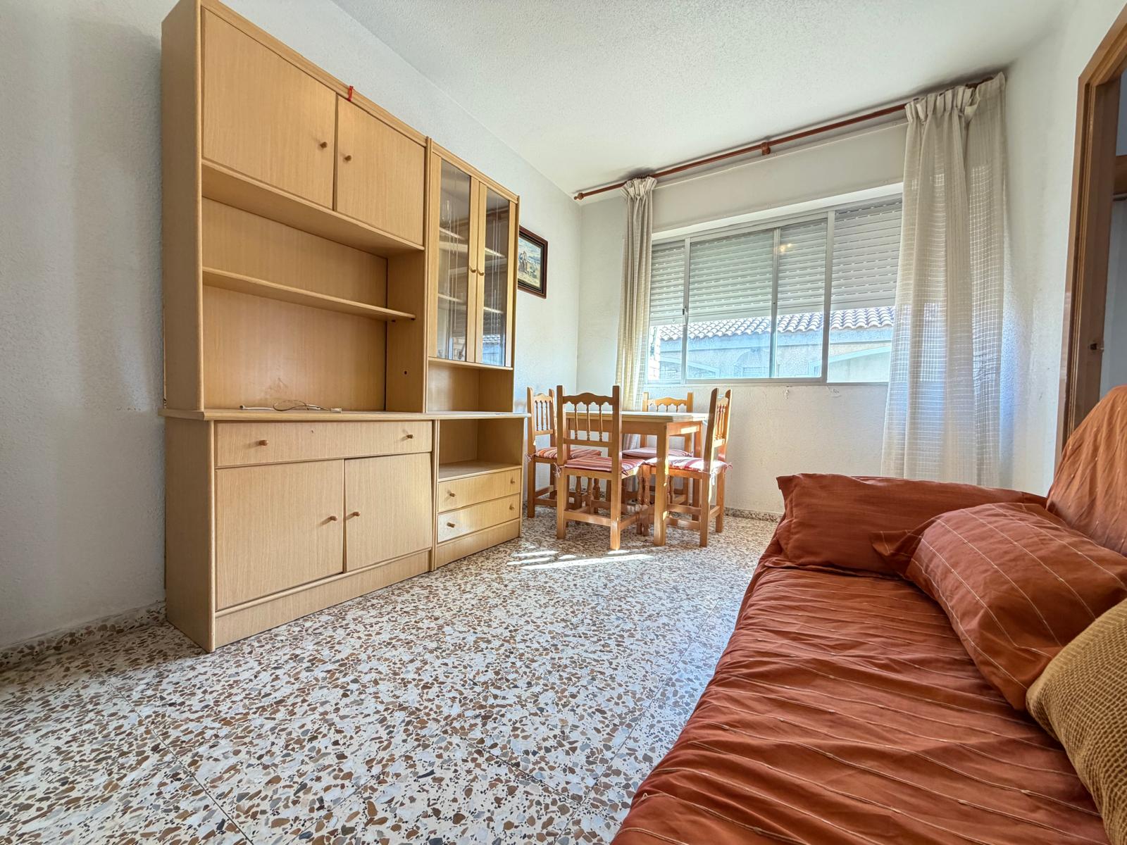 2 Beds / 1 Bath * Apartment with Garage * €110,000 * Lo Pagan *80 meters to the beach *Private Parking *