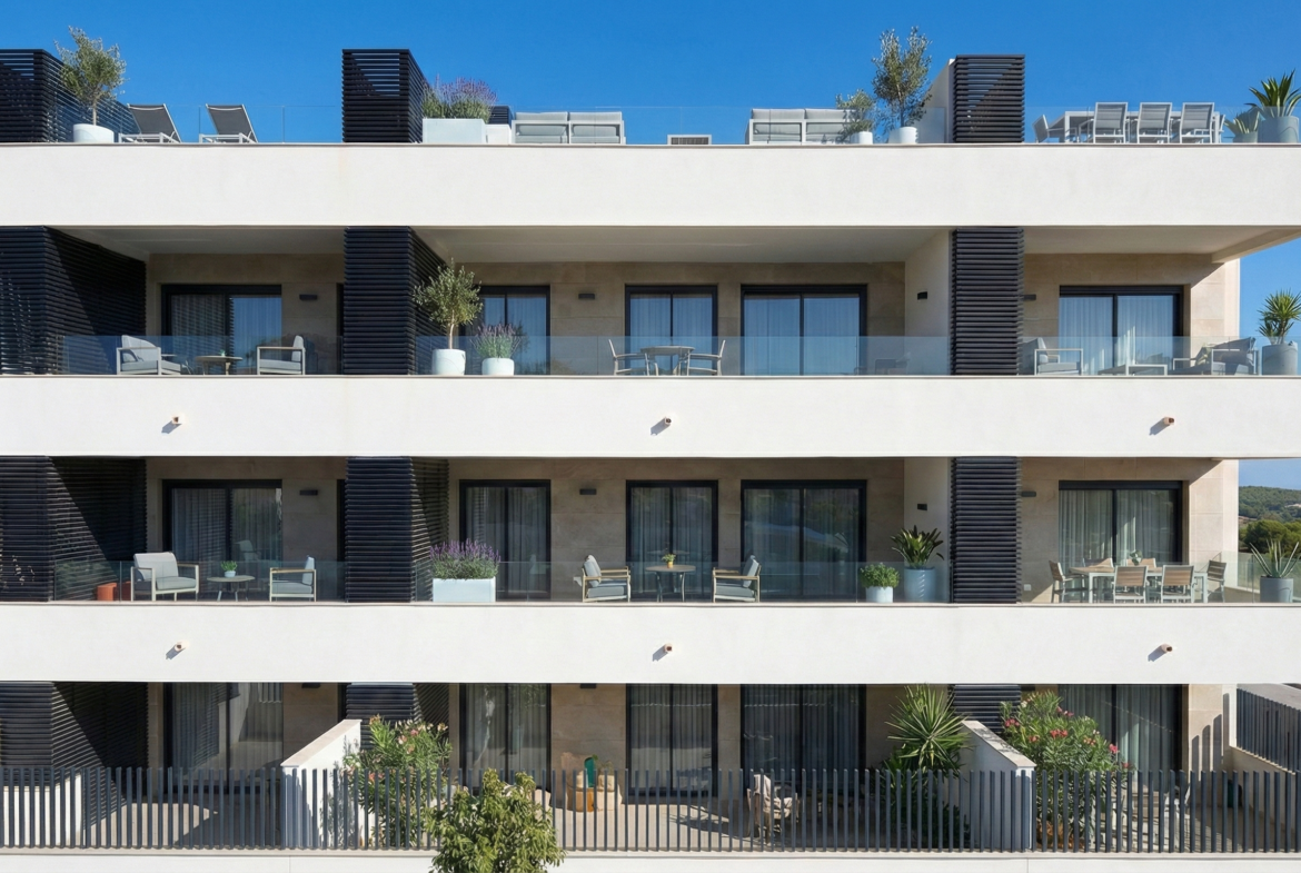 Mirador de Benijófar is an exclusive boutique new-build residential development featuring just nine modern apartments in the heart of Benijófar on the Costa Blanca * From just €249,900*