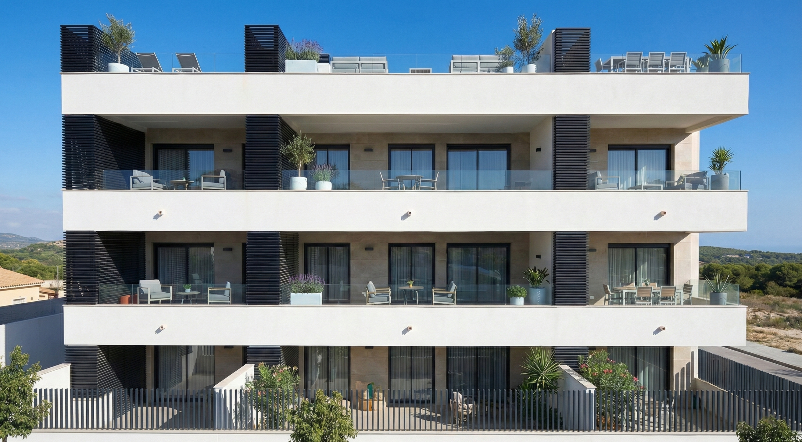 Mirador de Benijófar is an exclusive boutique new-build residential development featuring just nine modern apartments in the heart of Benijófar on the Costa Blanca * From just €249,900*
