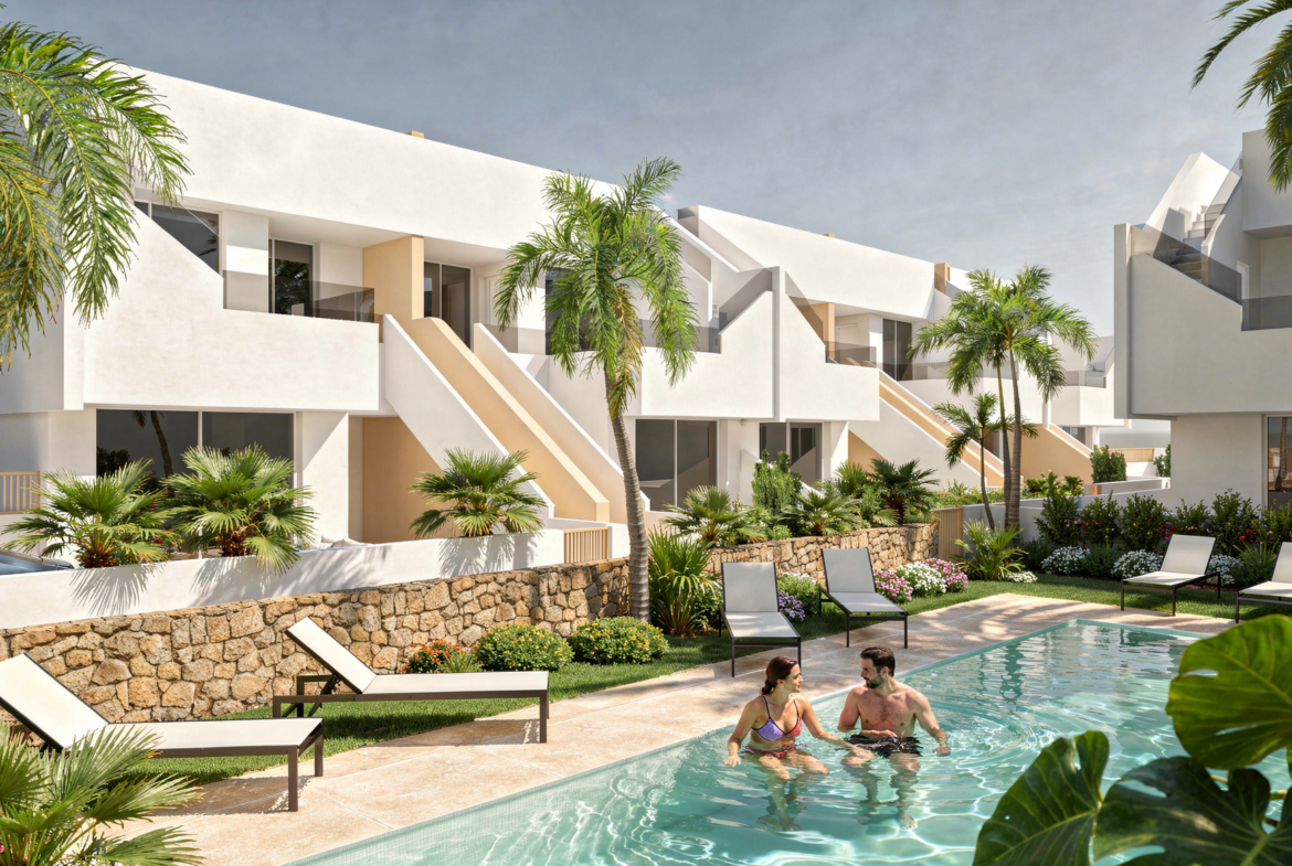 Playamar XIV * Pilar de La Horadada * Luxury 2/3 Bedroom / 2 Bathroom* Apartments in the heart of the Town * Ground Floor & Top Floor Apartments available From just €284,900 *