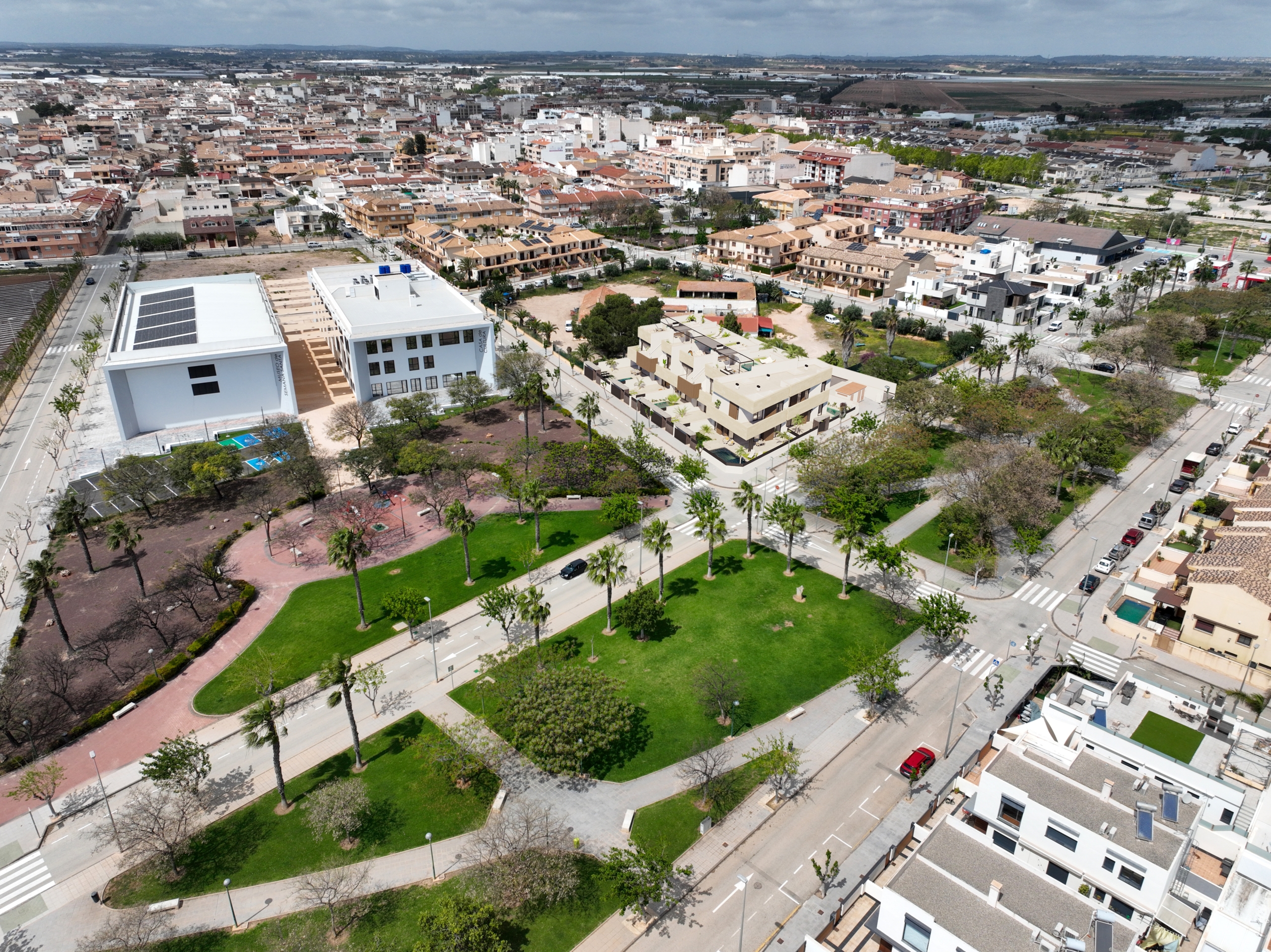 (.02) AEREA PURA VIDA VI * Pilar de La Horadada * Exclusive Bungalows * Top Floor Two Bedrooms / 2 Bathrooms / Ground Floor 3 Bedrooms / 2 Bathrooms * €434,000 – €479,000 *