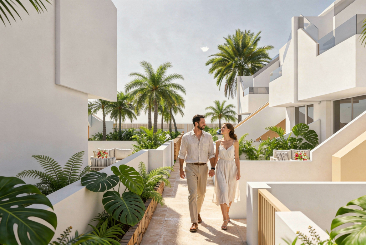 Playamar XIV * Pilar de La Horadada * Luxury 2/3 Bedroom / 2 Bathroom* Apartments in the heart of the Town * Ground Floor & Top Floor Apartments available From just €284,900 *