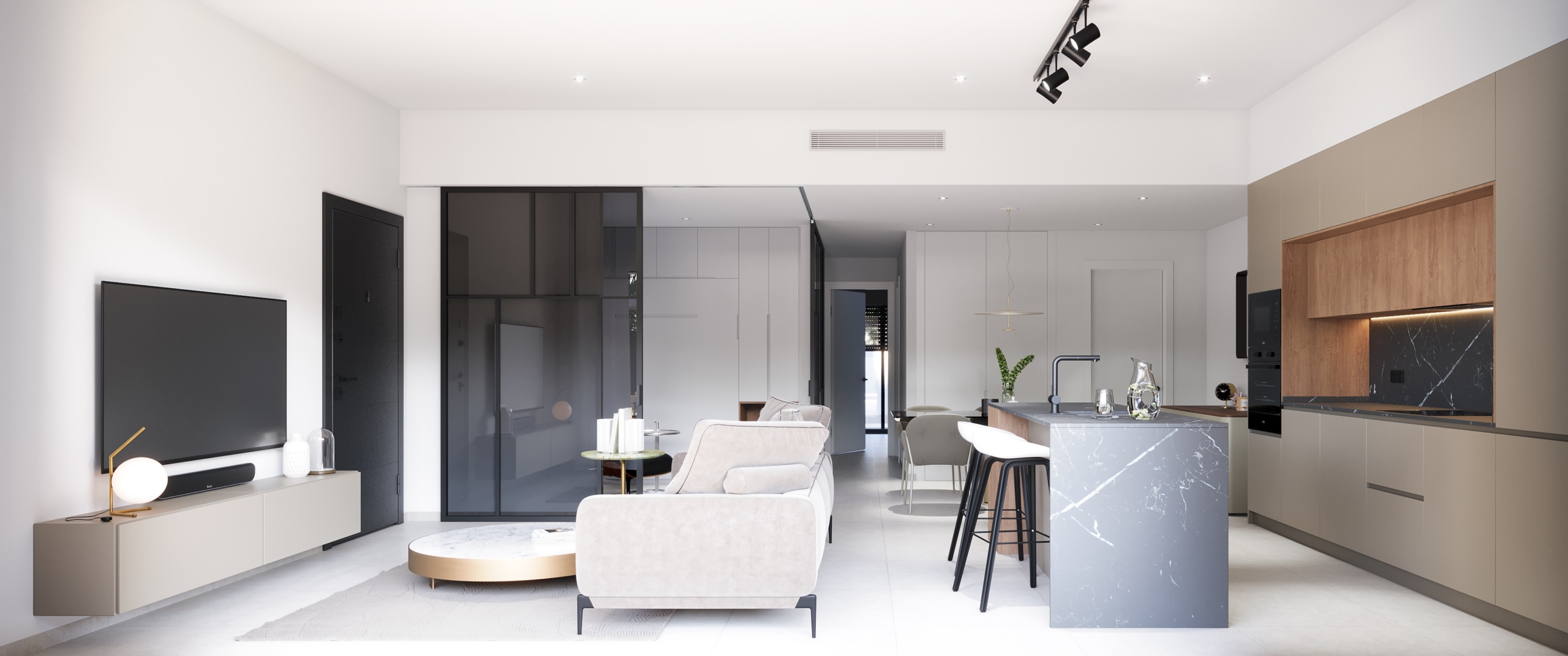 (10) INT 3 BED PURA VIDA VI * Pilar de La Horadada * Exclusive Bungalows * Top Floor Two Bedrooms / 2 Bathrooms / Ground Floor 3 Bedrooms / 2 Bathrooms * €434,000 – €479,000 *