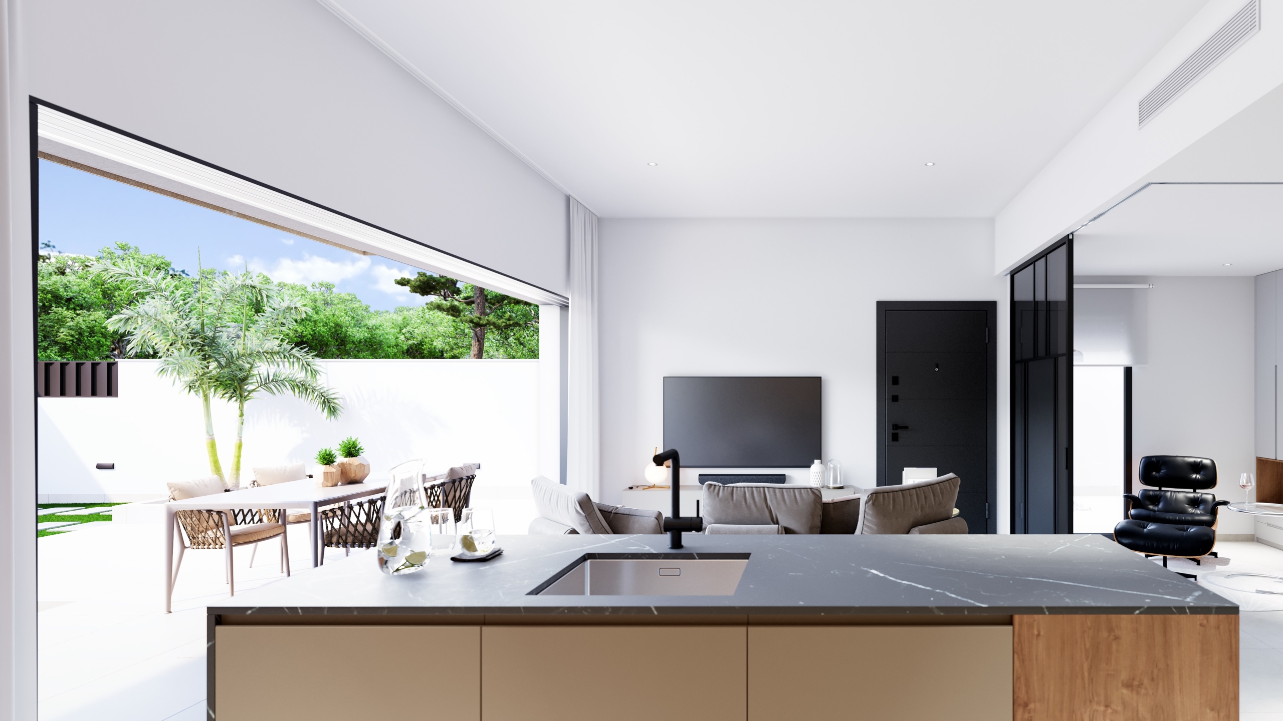 (11) INT 3 BED PURA VIDA VI * Pilar de La Horadada * Exclusive Bungalows * Top Floor Two Bedrooms / 2 Bathrooms / Ground Floor 3 Bedrooms / 2 Bathrooms * €434,000 – €479,000 *