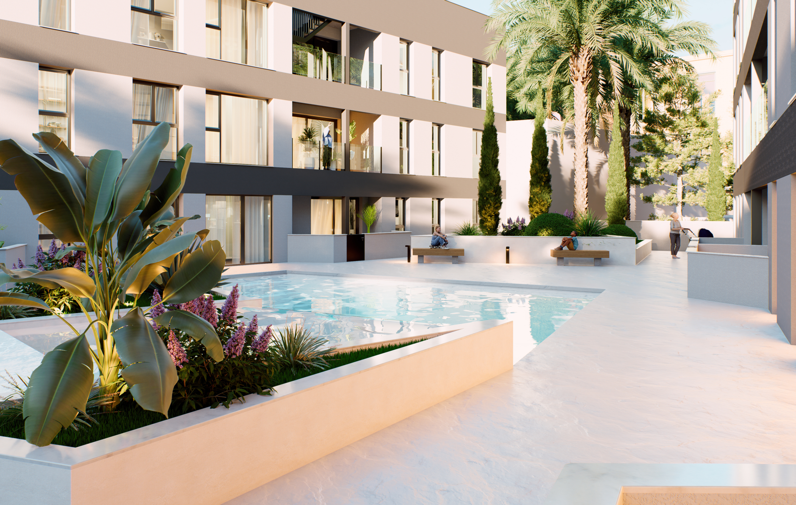 Sol Y Playa II * Lo Pagan * Modern Luxury Apartments * Only 500 meters from the Local Beach * Prices starting at just €205,000 *