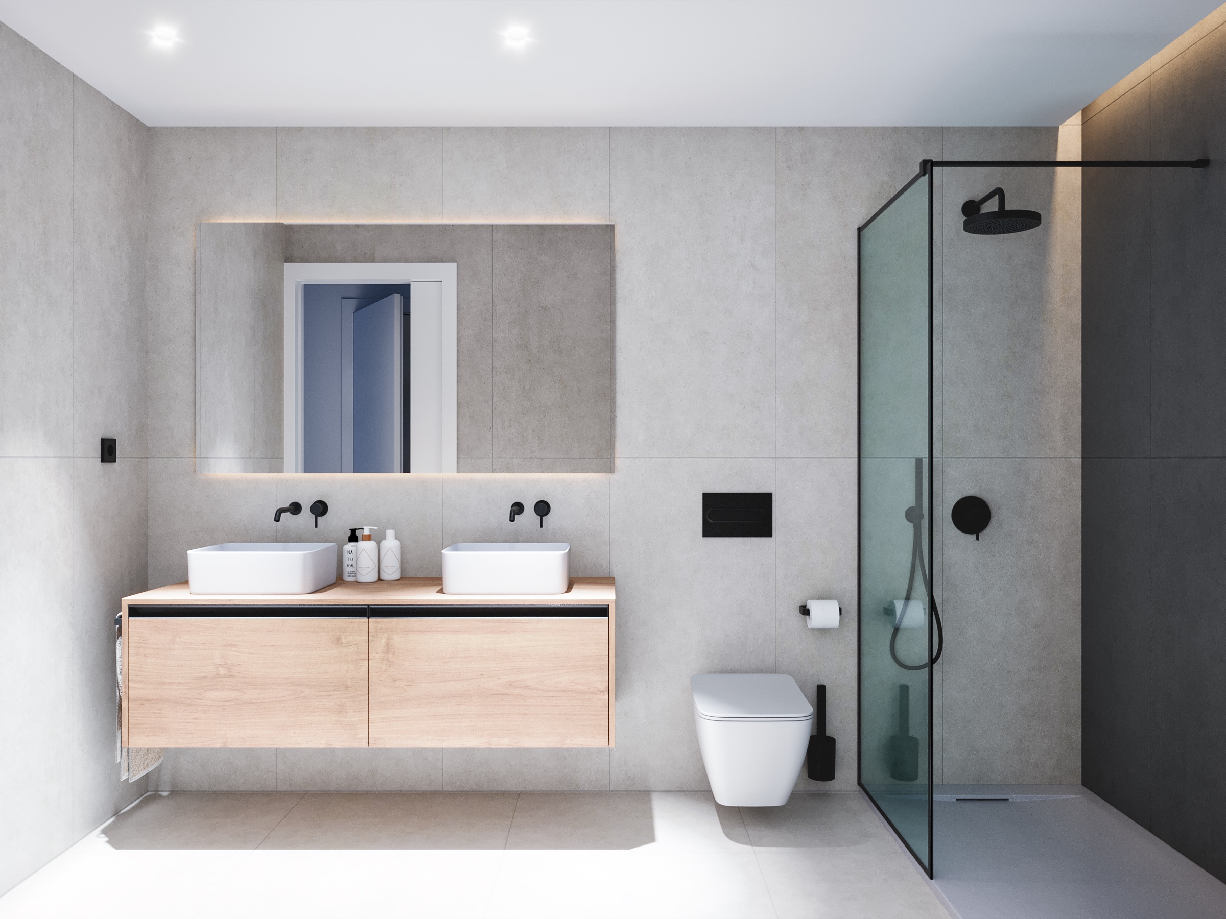 (19) BATHROOM PURA VIDA VI * Pilar de La Horadada * Exclusive Bungalows * Top Floor Two Bedrooms / 2 Bathrooms / Ground Floor 3 Bedrooms / 2 Bathrooms * €434,000 – €479,000 *