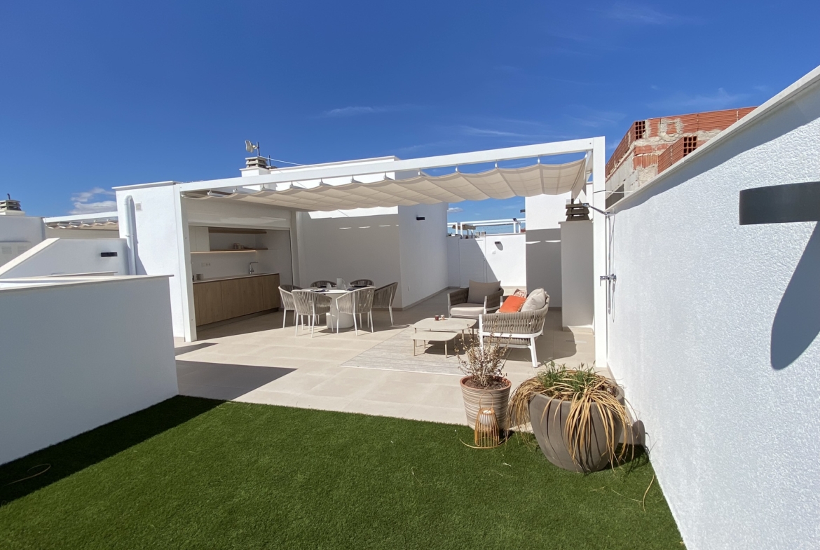 Playamar XIV * Pilar de La Horadada * Luxury 2/3 Bedroom / 2 Bathroom* Apartments in the heart of the Town * Ground Floor & Top Floor Apartments available From just €284,900 *