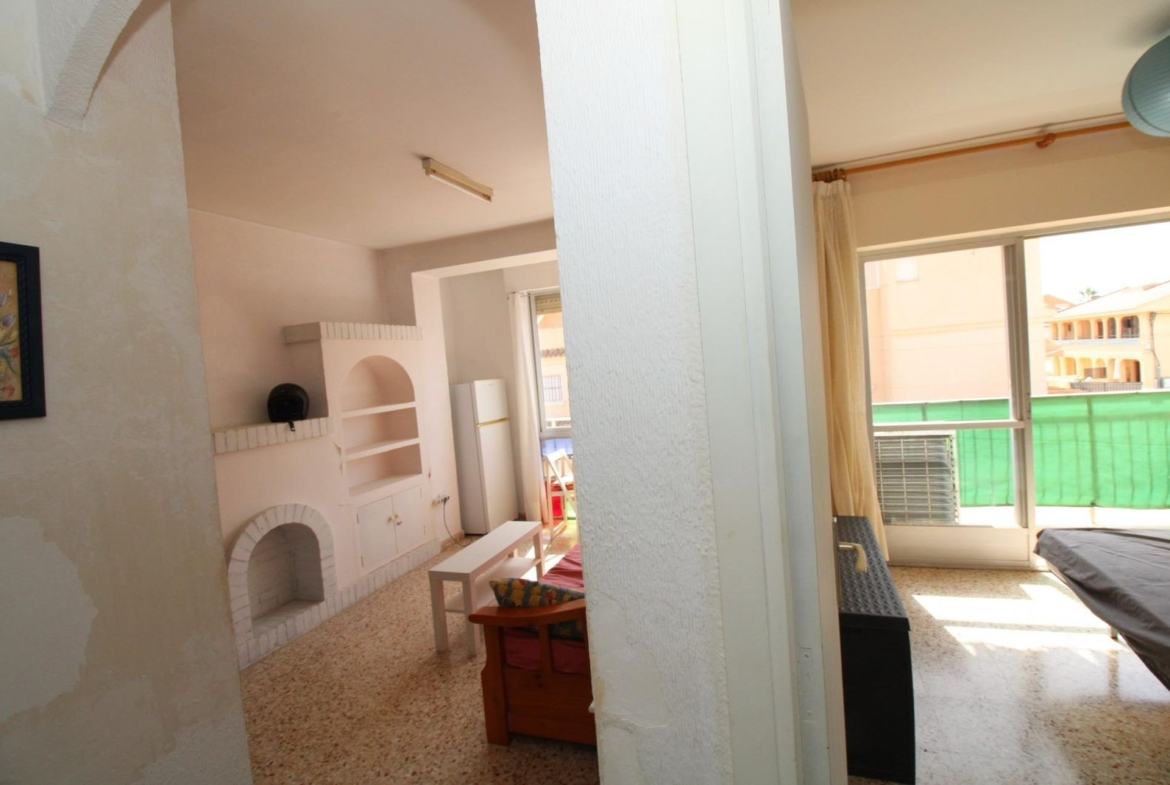 1 Bedroom Apartment * Santiago de La Ribera * Only 100 meters from the Beach * Including Private Parking only €99,995 *