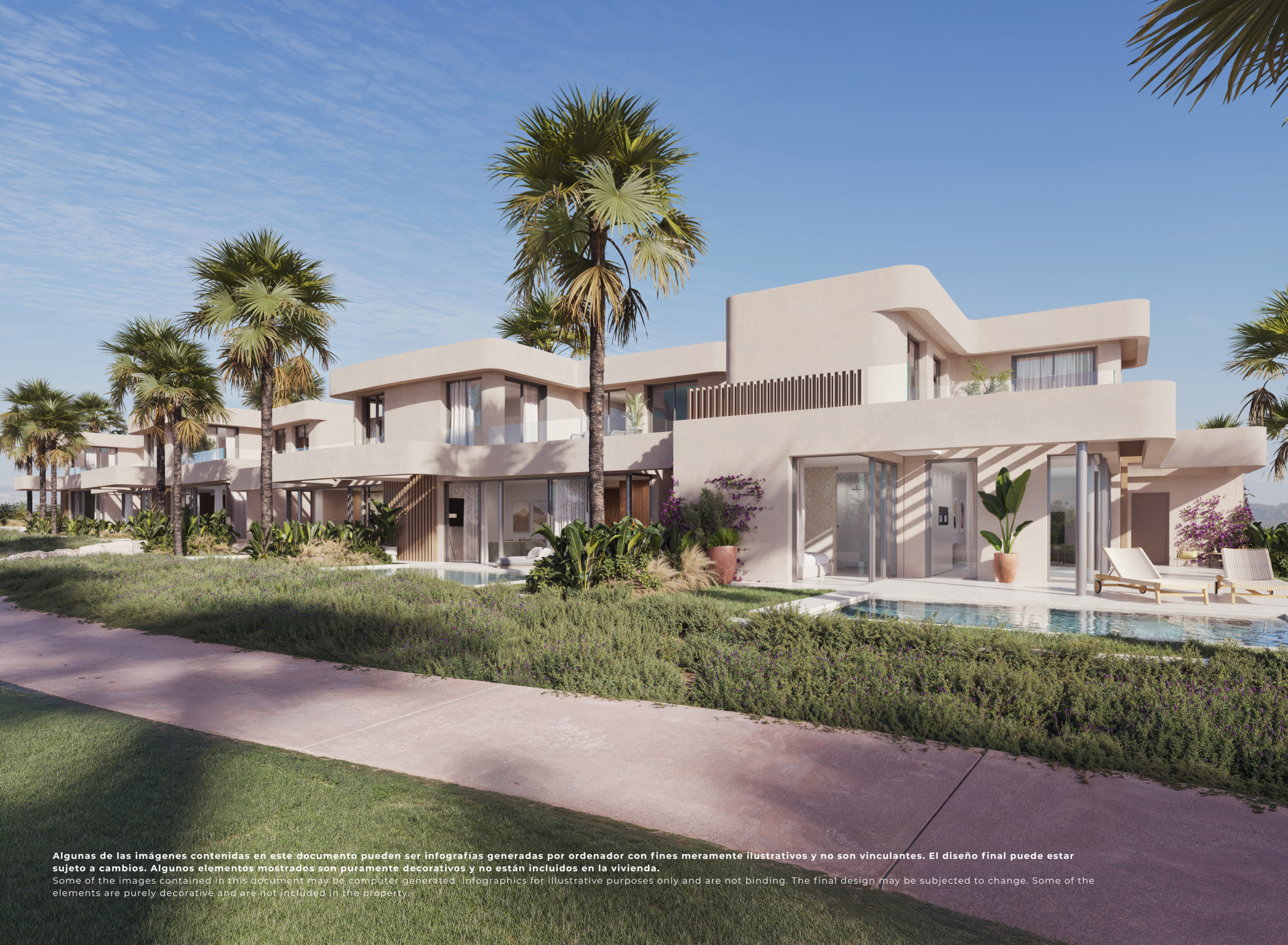 El Valle Residences * Your Next Home is Already Designed * A Collection of Apartments & Villas That Combine Modern & Mediterranean Architecture* Quality Materials and an Incomparable Setting filled with Light *