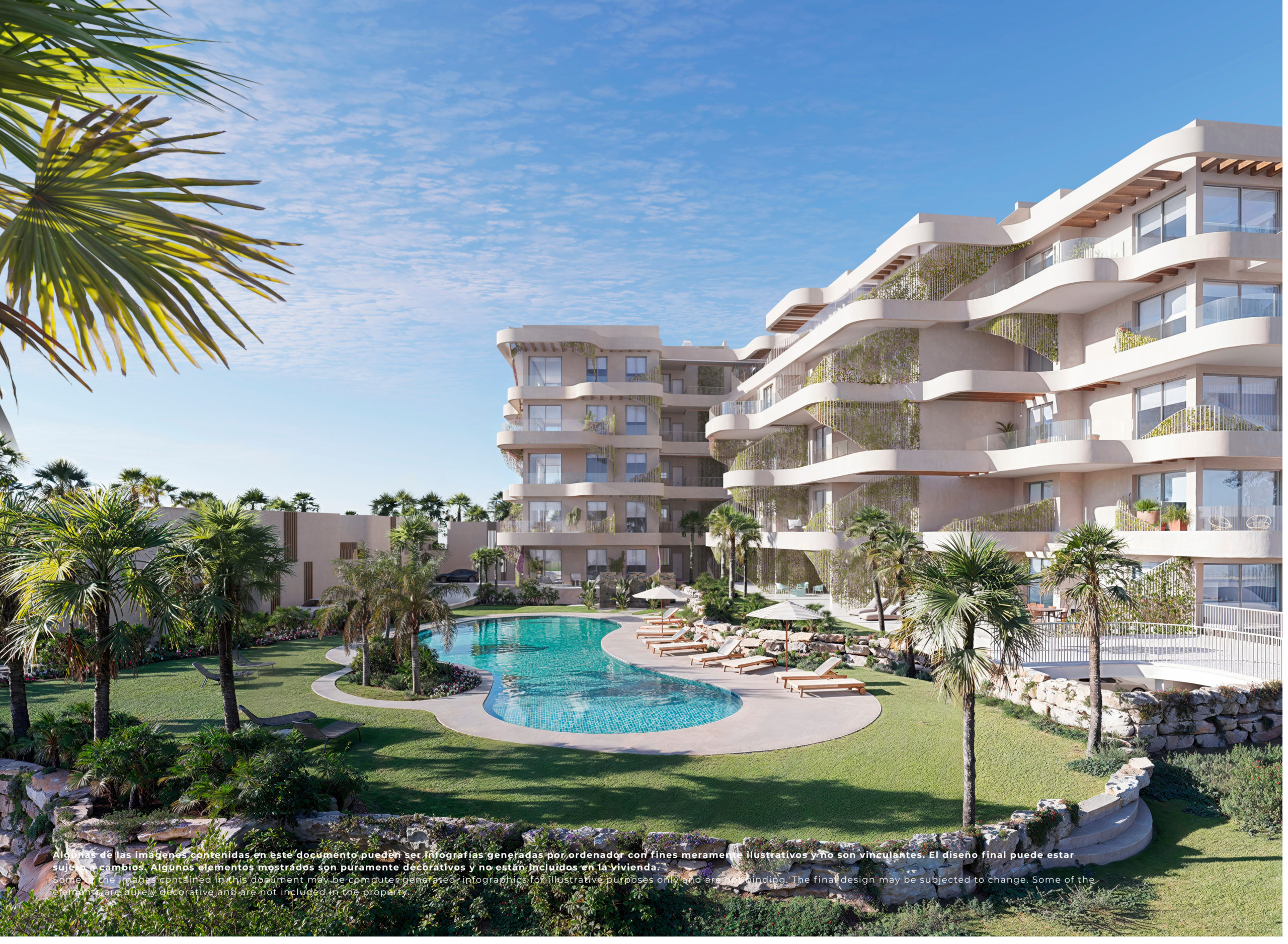 El Valle Residences * Your Next Home is Already Designed * A Collection of Apartments & Villas That Combine Modern & Mediterranean Architecture* Quality Materials and an Incomparable Setting filled with Light *