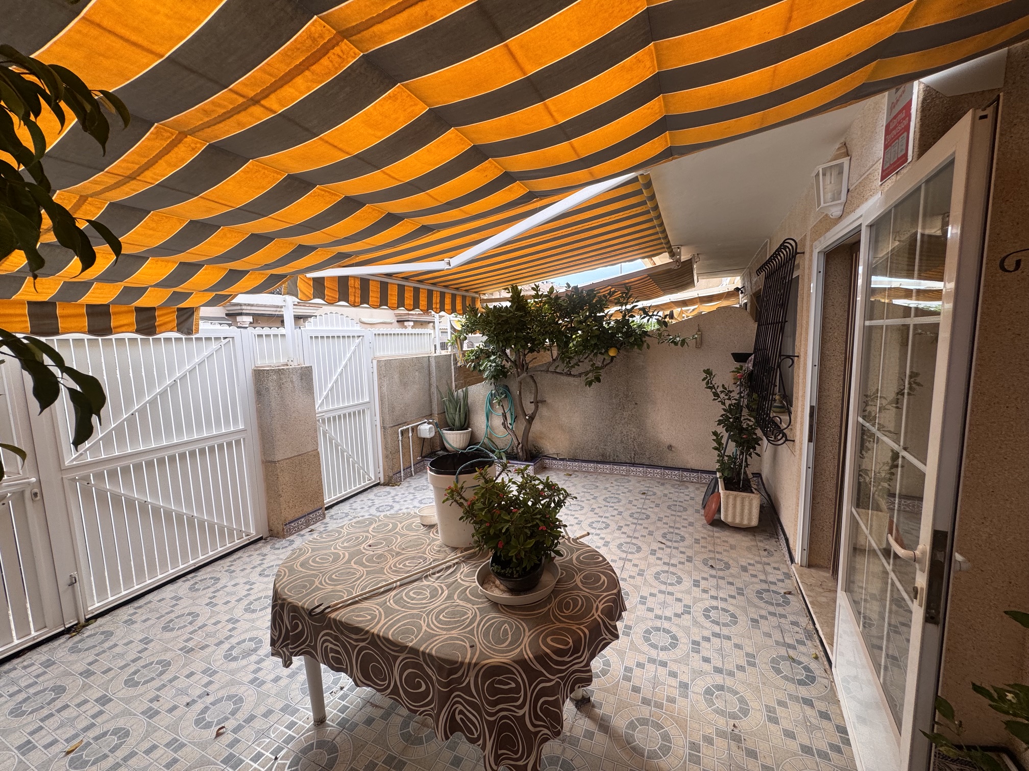 Just on the Market ***Fabulous Condition * 3 Bedroom / 2 Bathroom * One level house with Separate Annexe Upstairs with Double Bedroom * Large Storeroom & Large Solarium * The Price also includes a Separate Private * Double Underground Parking & Storage Room * €199,995 *