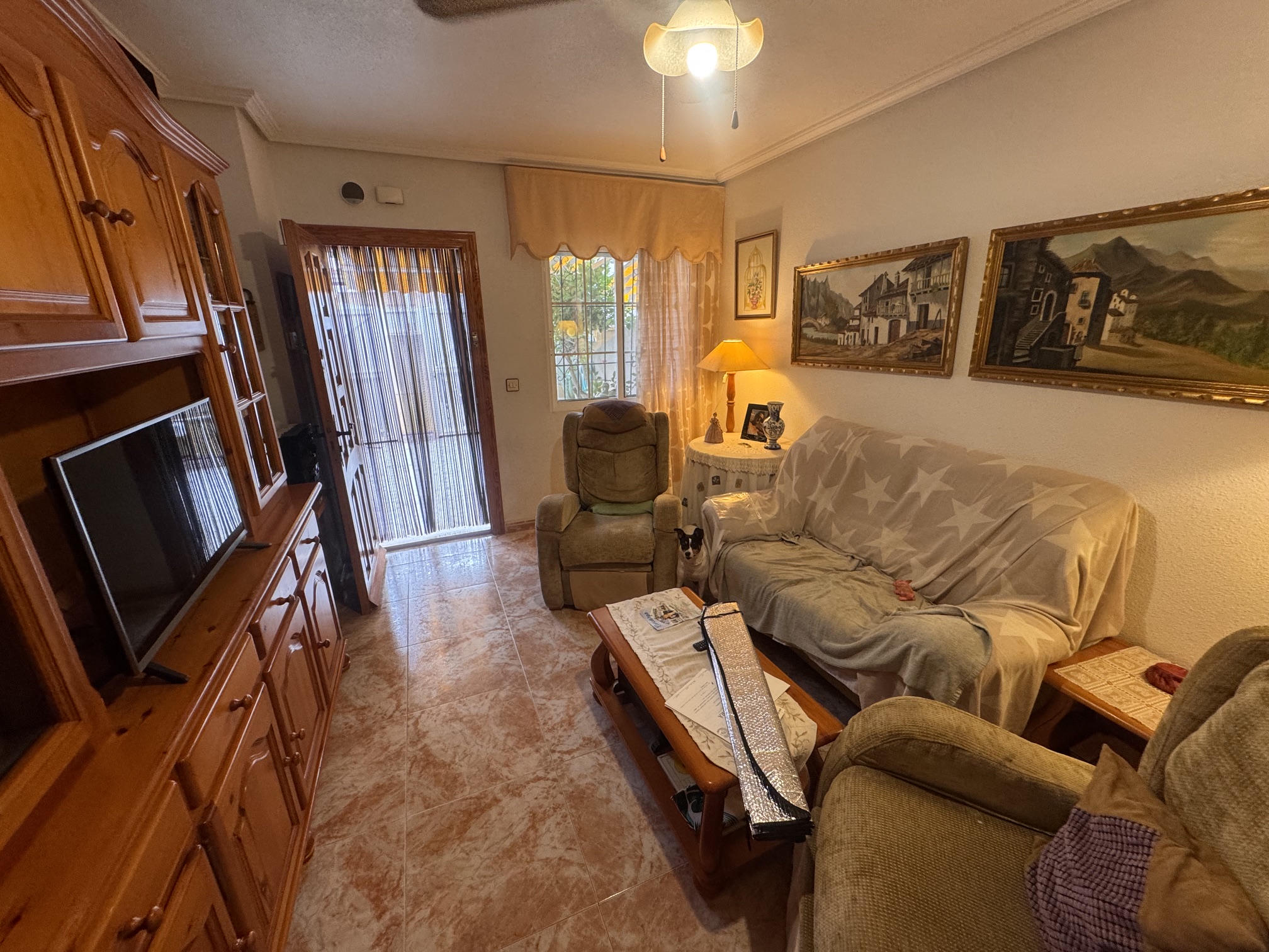 Just on the Market ***Fabulous Condition * 3 Bedroom / 2 Bathroom * One level house with Separate Annexe Upstairs with Double Bedroom * Large Storeroom & Large Solarium * The Price also includes a Separate Private * Double Underground Parking & Storage Room * €199,995 *