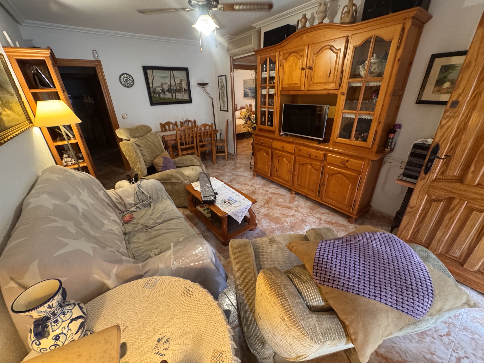 Just on the Market ***Fabulous Condition * 3 Bedroom / 2 Bathroom * One level house with Separate Annexe Upstairs with Double Bedroom * Large Storeroom & Large Solarium * The Price also includes a Separate Private * Double Underground Parking & Storage Room * €199,995 *