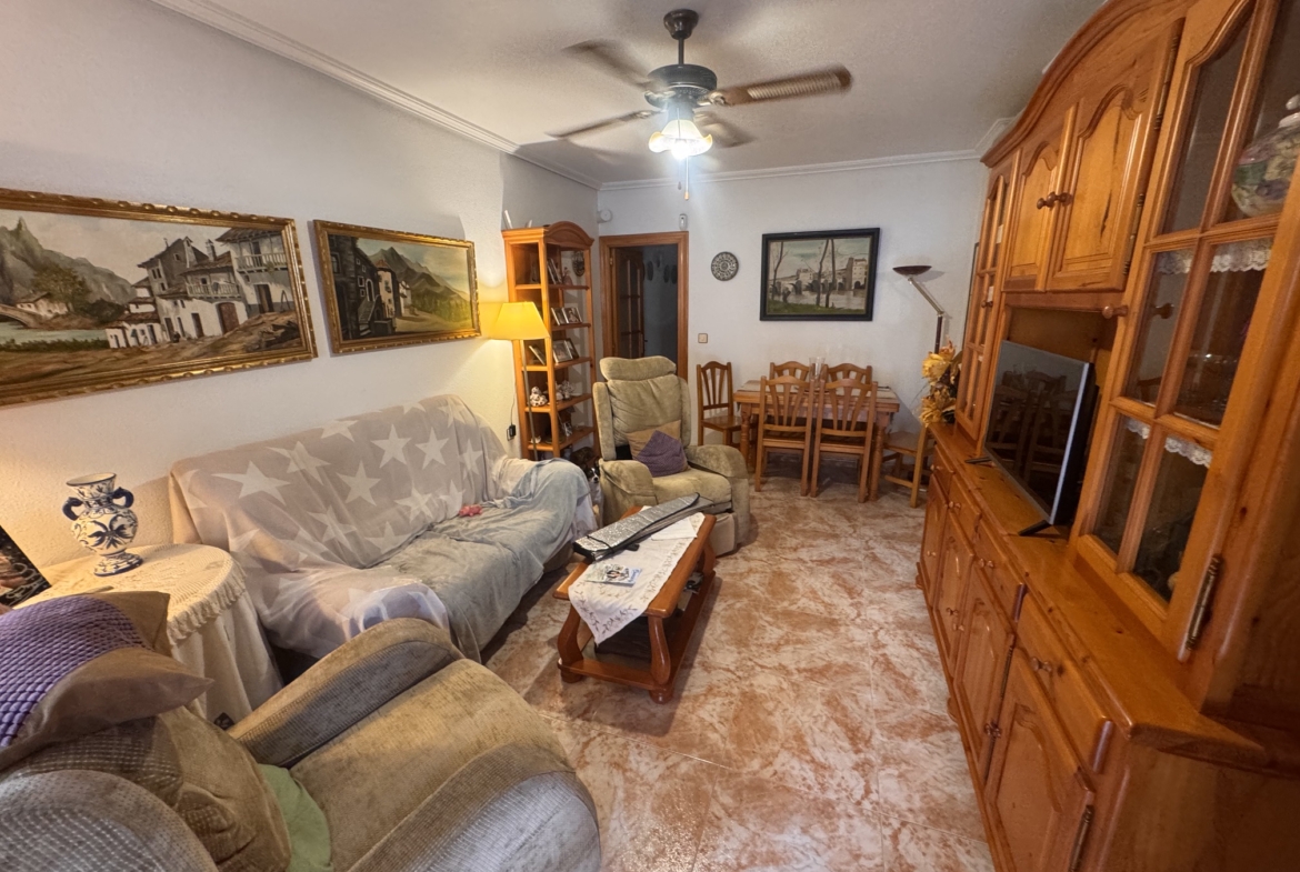 Just on the Market ***Fabulous Condition * 3 Bedroom / 2 Bathroom * One level house with Separate Annexe Upstairs with Double Bedroom * Large Storeroom & Large Solarium * The Price also includes a Separate Private * Double Underground Parking & Storage Room * €199,995 *