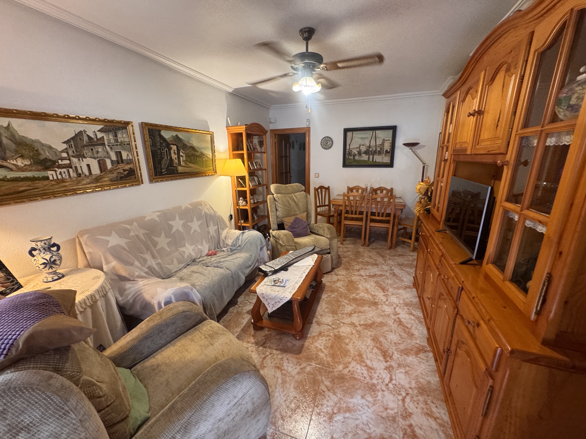Just on the Market ***Fabulous Condition * 3 Bedroom / 2 Bathroom * One level house with Separate Annexe Upstairs with Double Bedroom * Large Storeroom & Large Solarium * The Price also includes a Separate Private * Double Underground Parking & Storage Room * €199,995 *