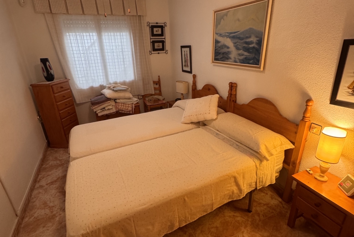 Just on the Market ***Fabulous Condition * 3 Bedroom / 2 Bathroom * One level house with Separate Annexe Upstairs with Double Bedroom * Large Storeroom & Large Solarium * The Price also includes a Separate Private * Double Underground Parking & Storage Room * €199,995 *